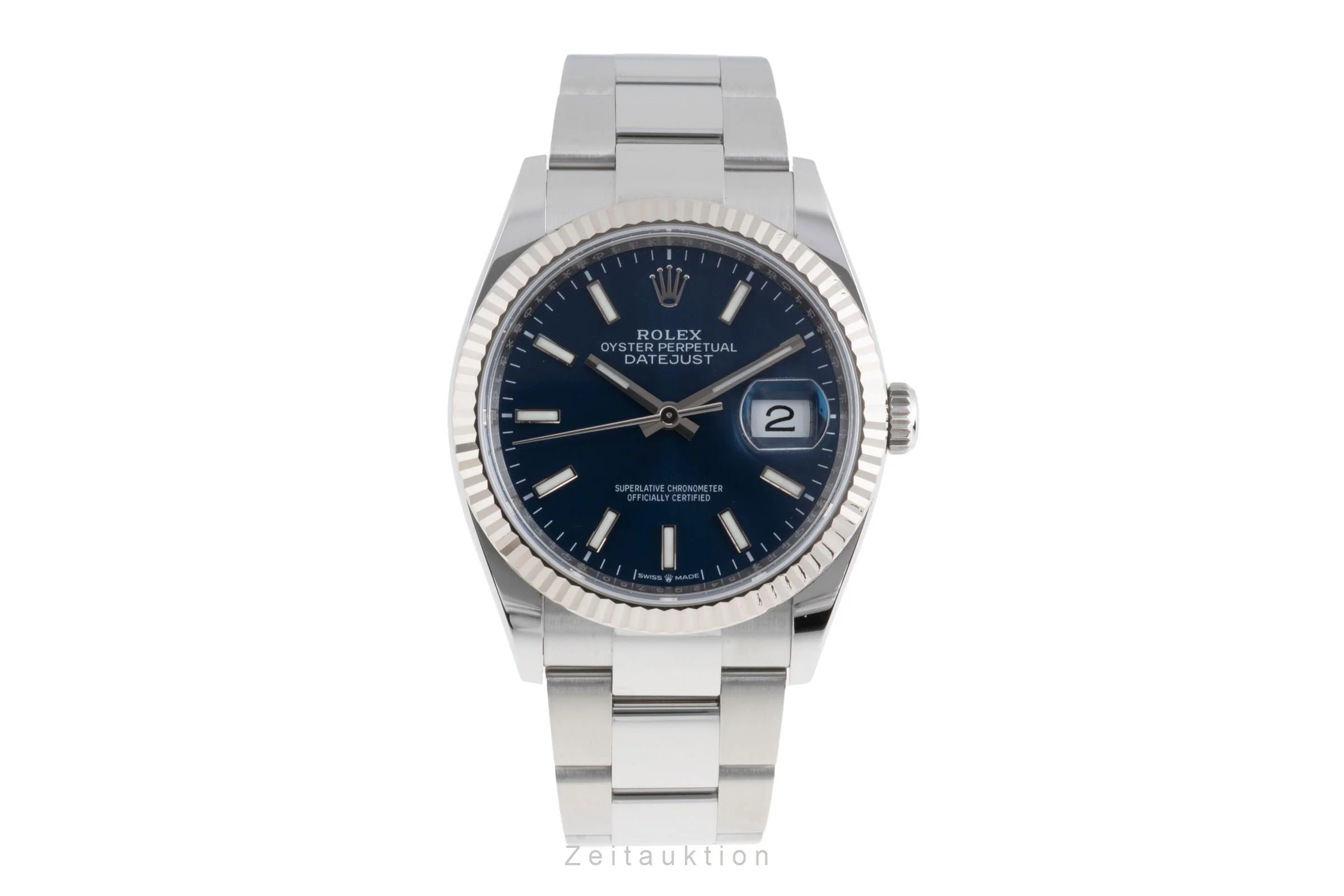 Rolex Datejust steel / white gold automatic men's watch 126234  [2503176] - Image 5