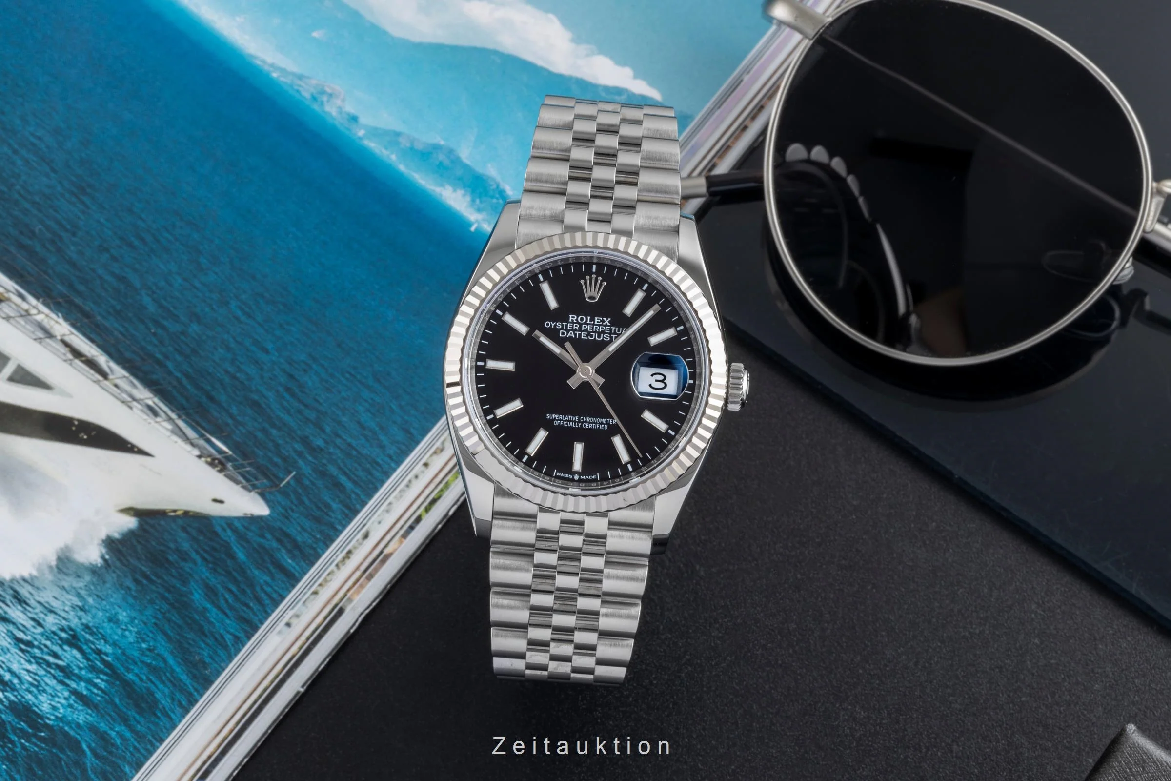 Rolex Datejust steel / white gold automatic men's watch 126234  [2507058] - Image 4