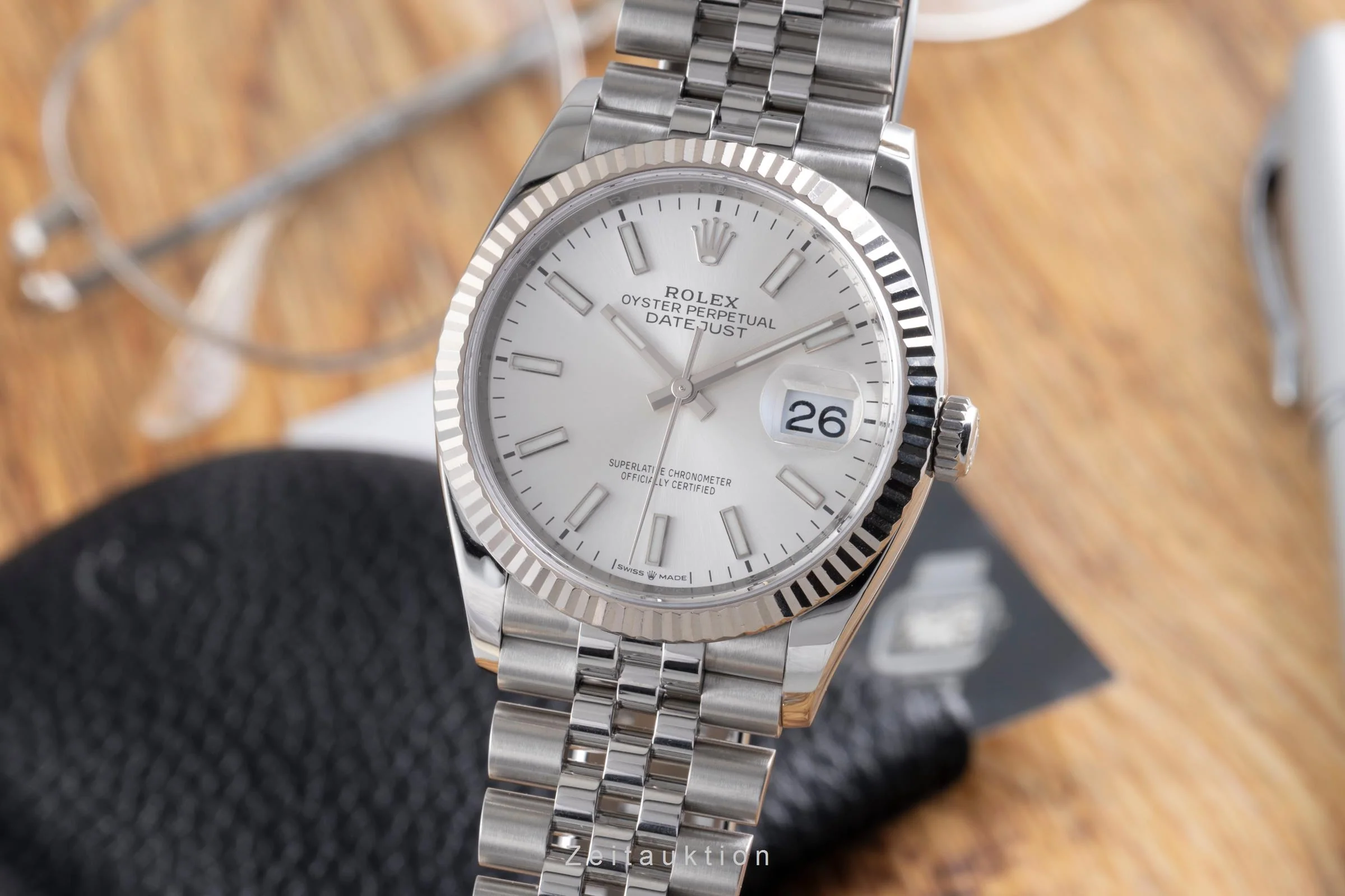 Rolex Datejust steel / white gold automatic men's watch 126234  [2600451] - Image 2