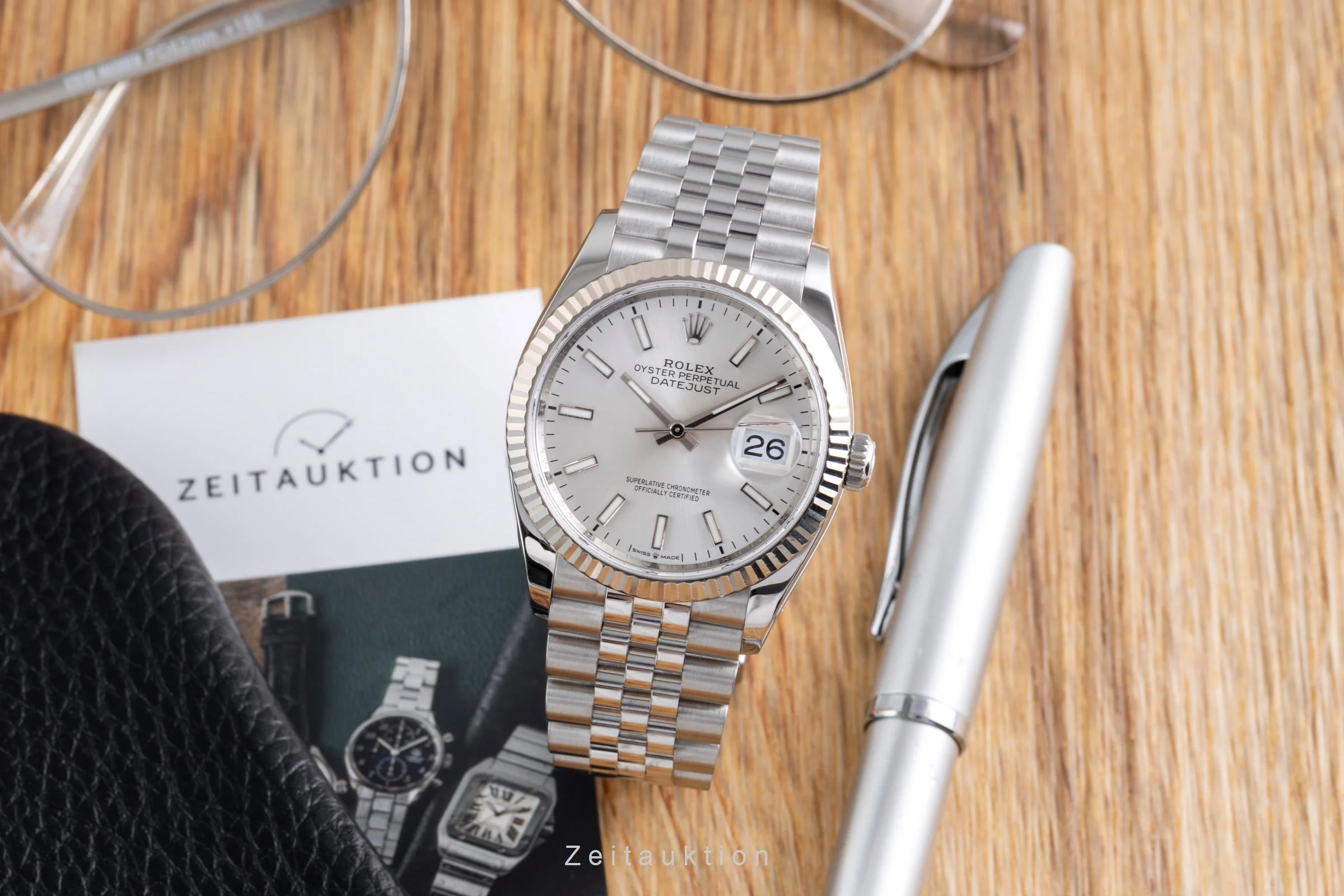 Rolex Datejust steel / white gold automatic men's watch 126234  [2600451] - Image 4