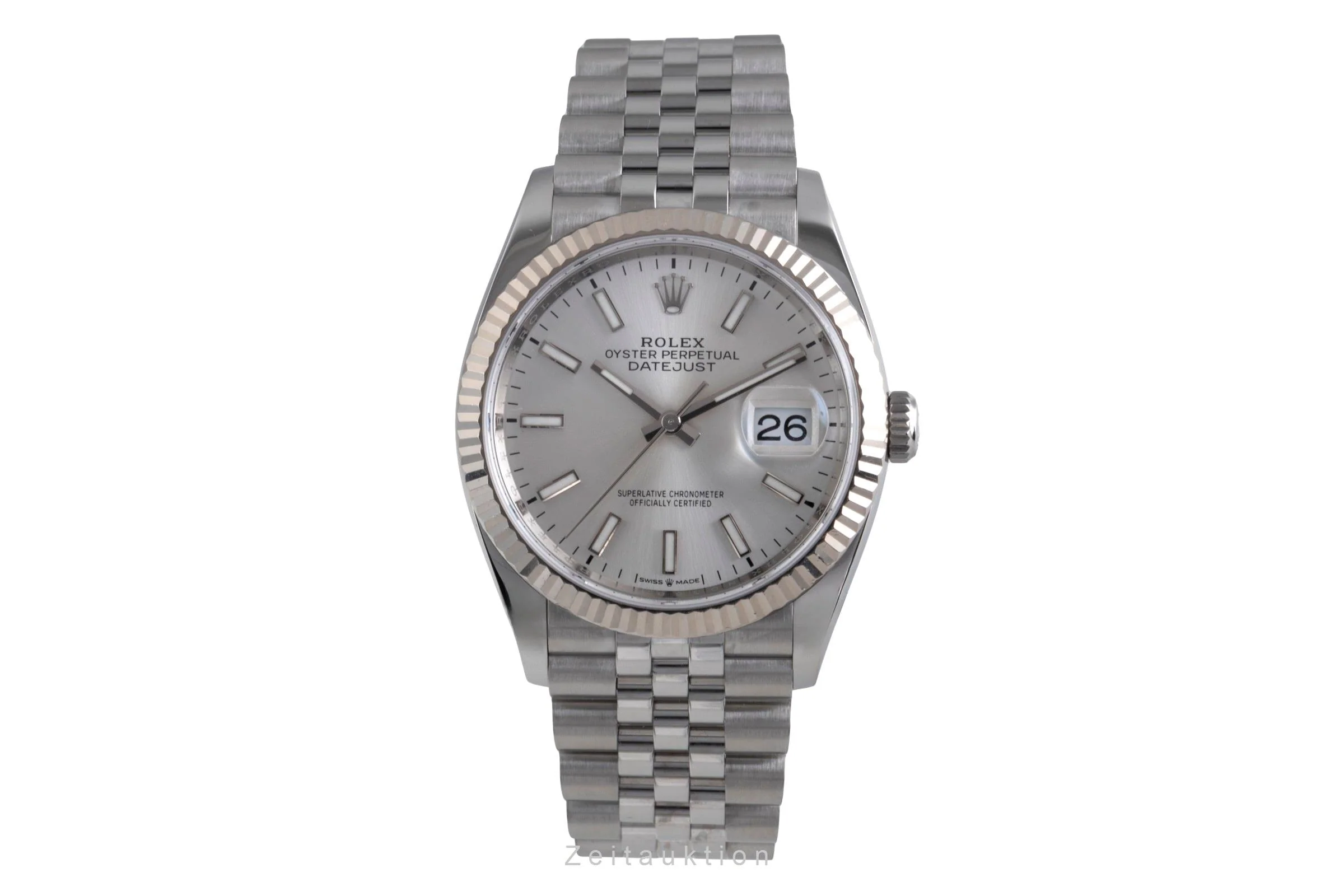 Rolex Datejust steel / white gold automatic men's watch 126234  [2600451] - Image 5