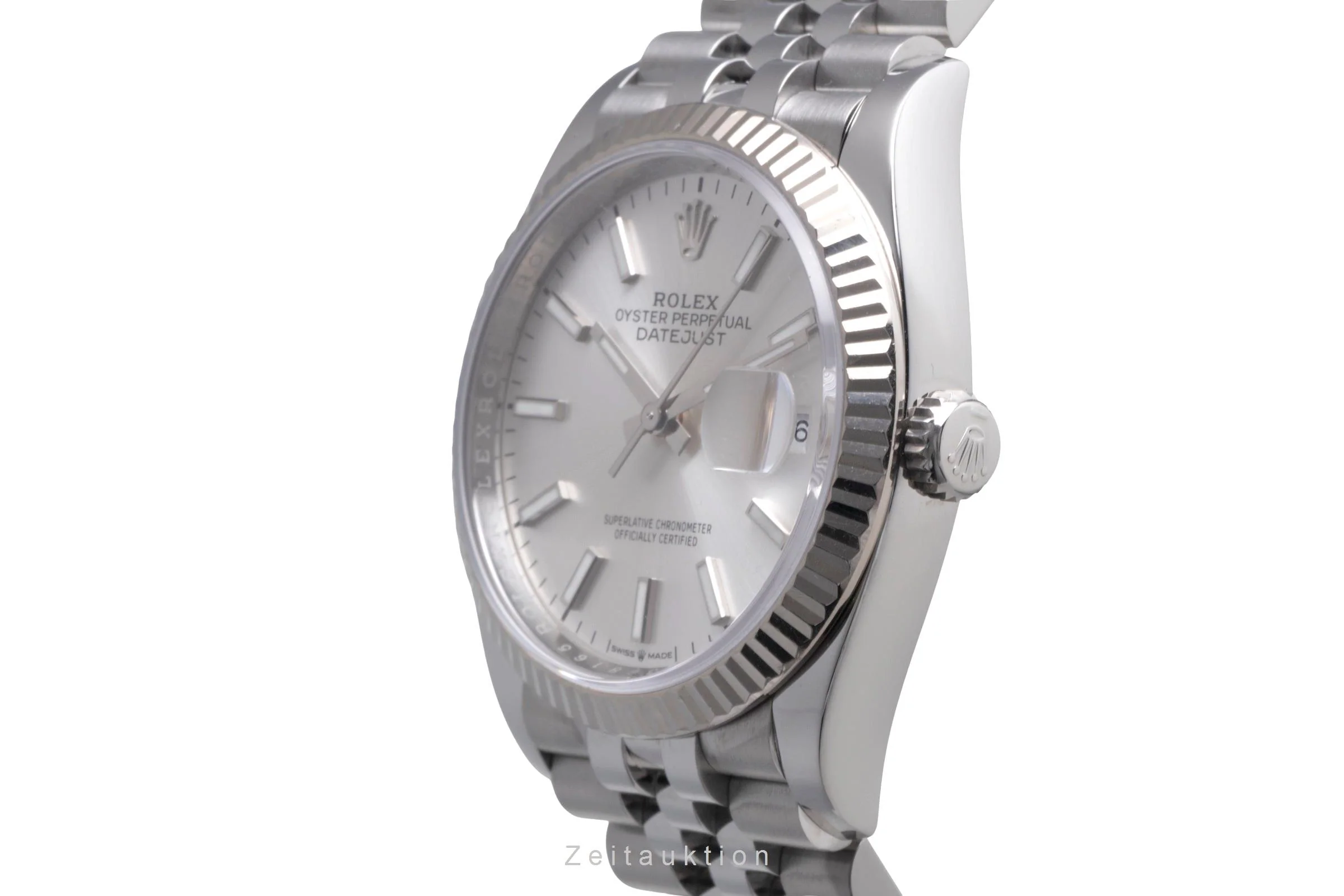 Rolex Datejust steel / white gold automatic men's watch 126234  [2600451] - Image 7