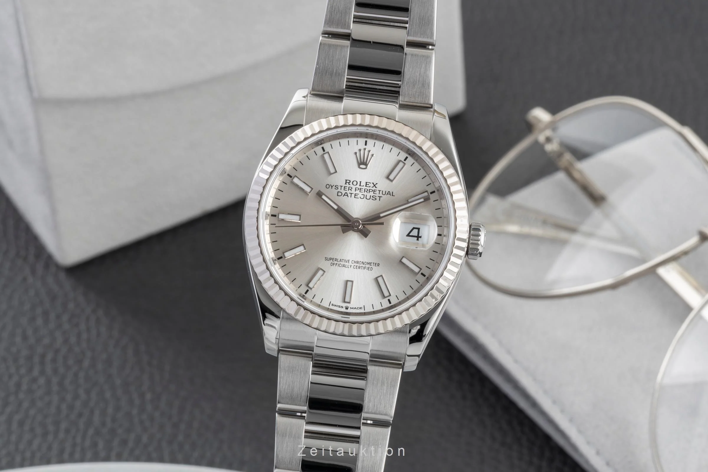 Rolex Datejust steel / white gold automatic men's watch 126234  [2601197] - Image 2