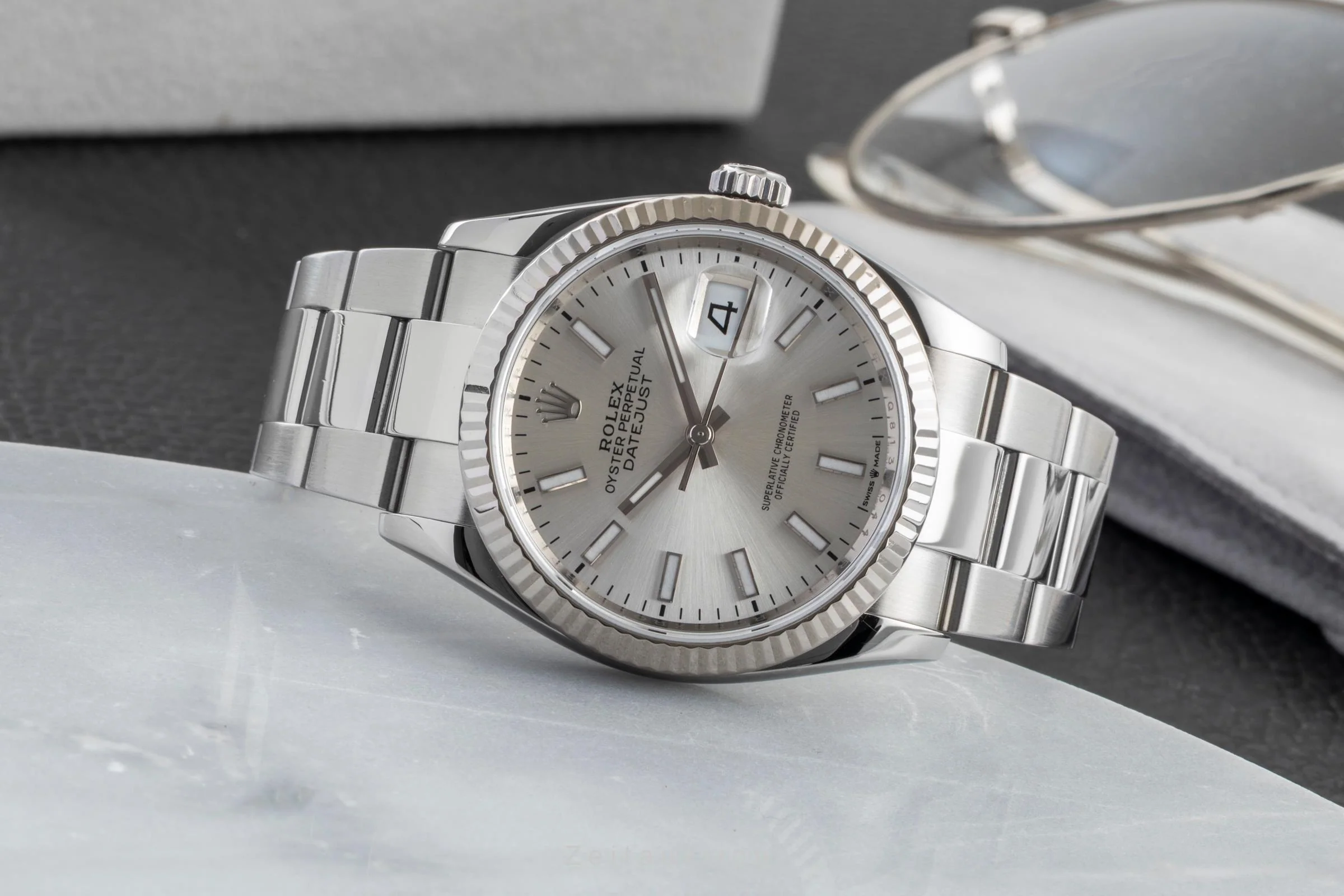 Rolex Datejust steel / white gold automatic men's watch 126234  [2601197] - Image 3
