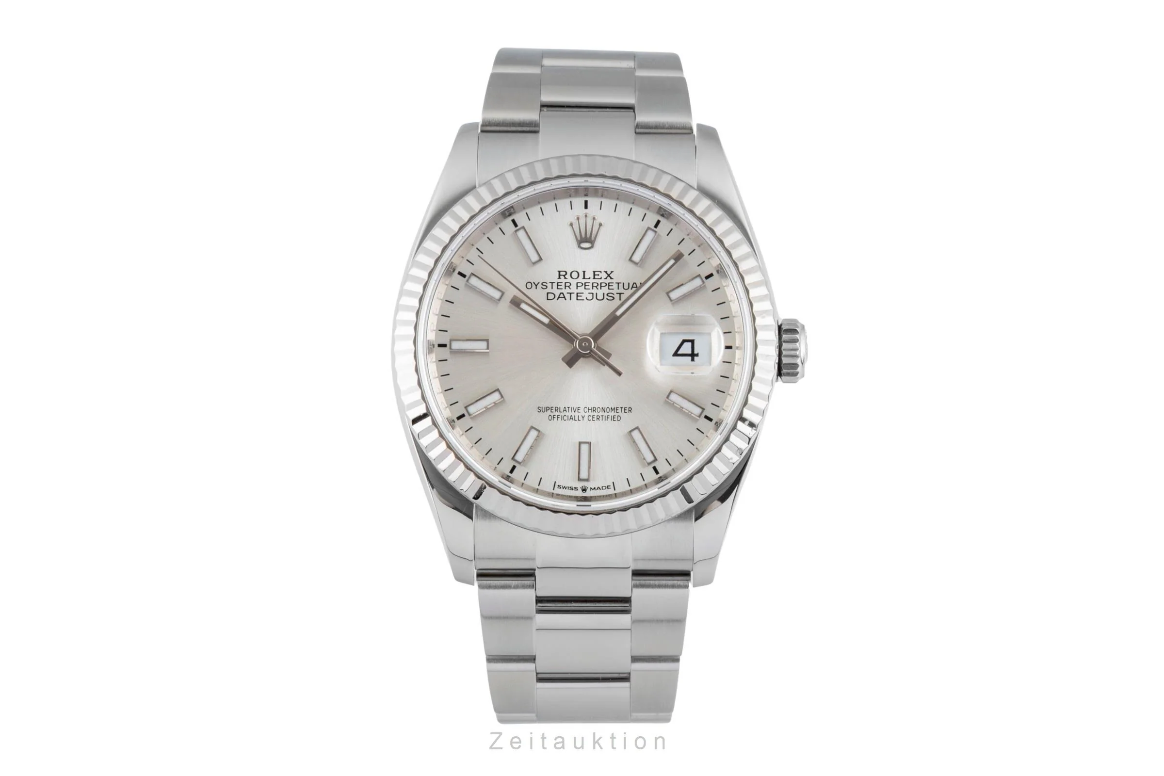 Rolex Datejust steel / white gold automatic men's watch 126234  [2601197] - Image 5