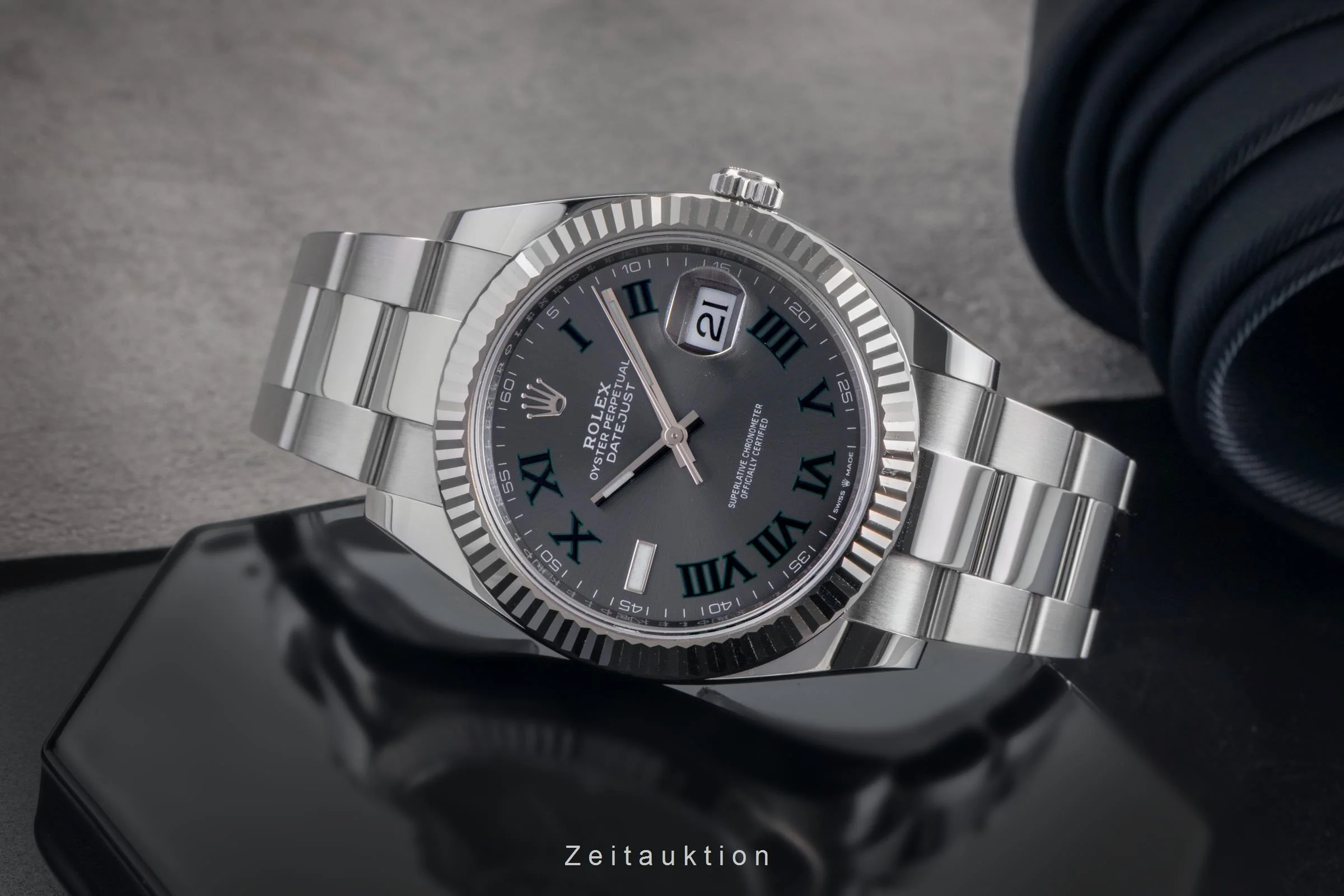 Rolex Datejust steel / white gold automatic men's watch 126334  [2503658] - Image 3