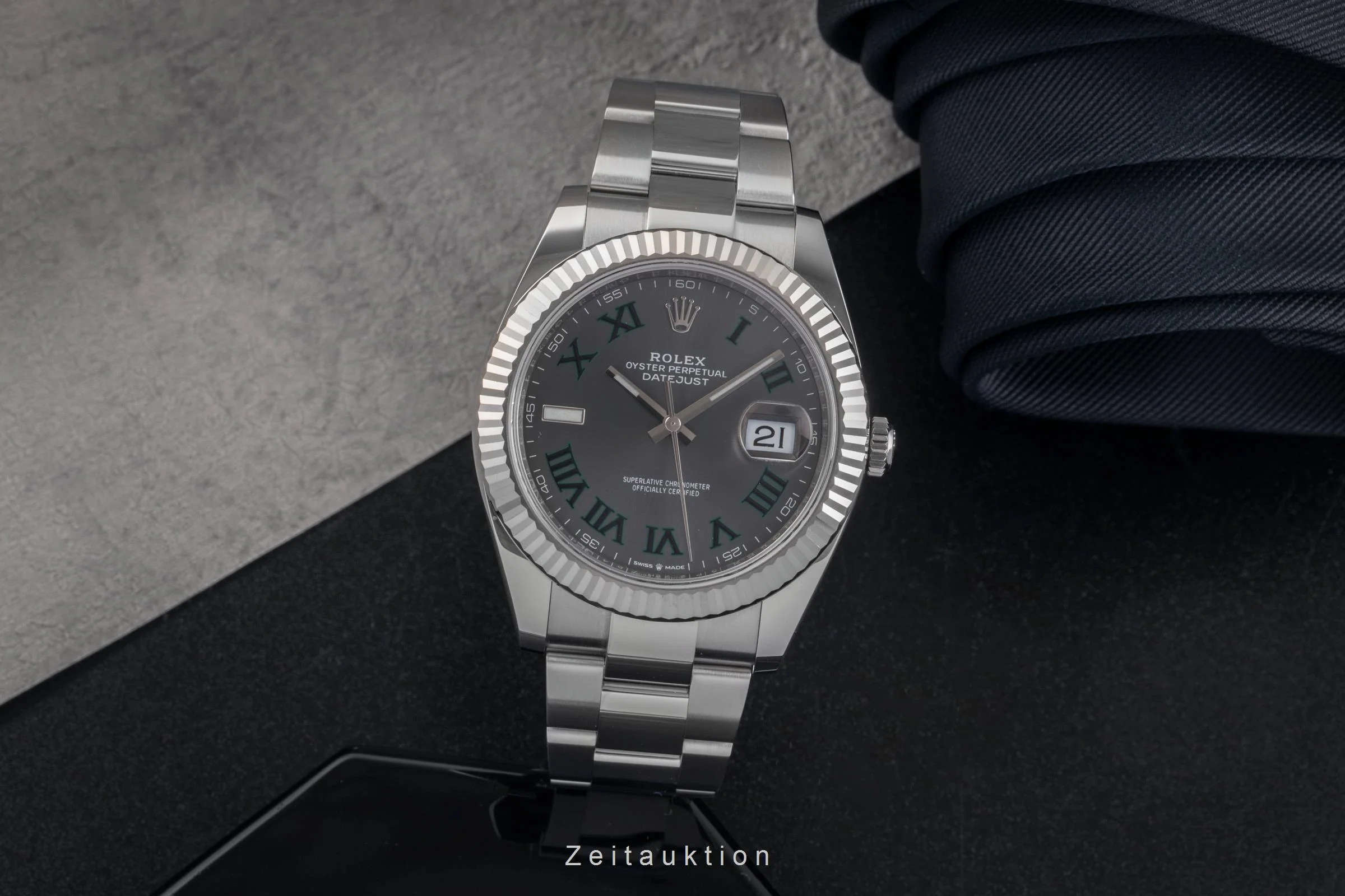 Rolex Datejust steel / white gold automatic men's watch 126334  [2503658] - Image 4