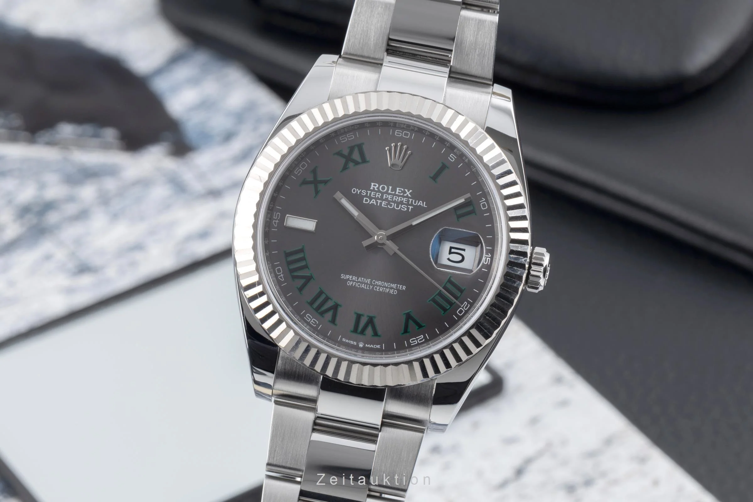 Rolex Datejust steel / white gold automatic men's watch 126334  [2506882] - Image 2