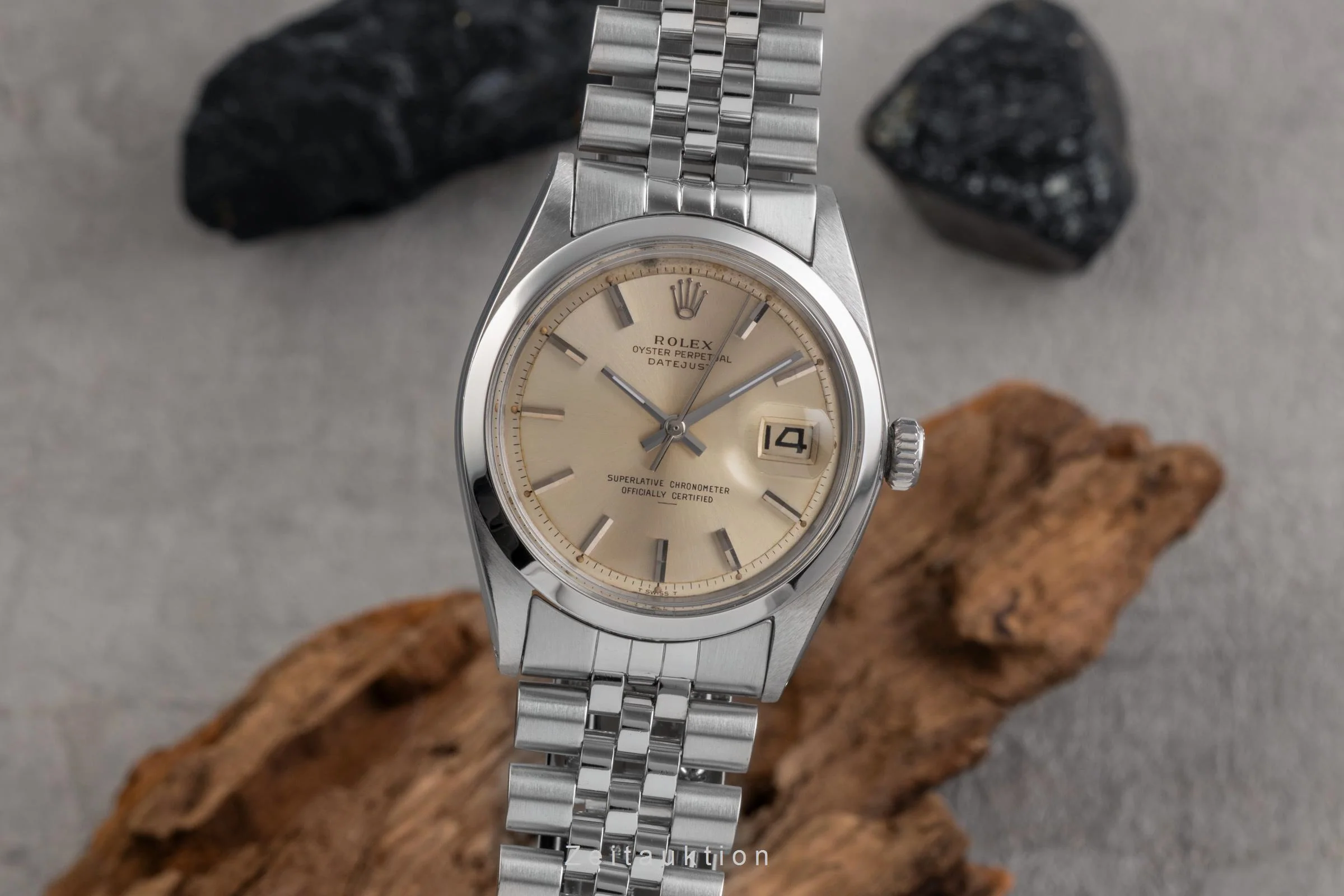 Rolex Datejust steel / white gold automatic men's watch 1600 Vintage  [2502611] - Image 2
