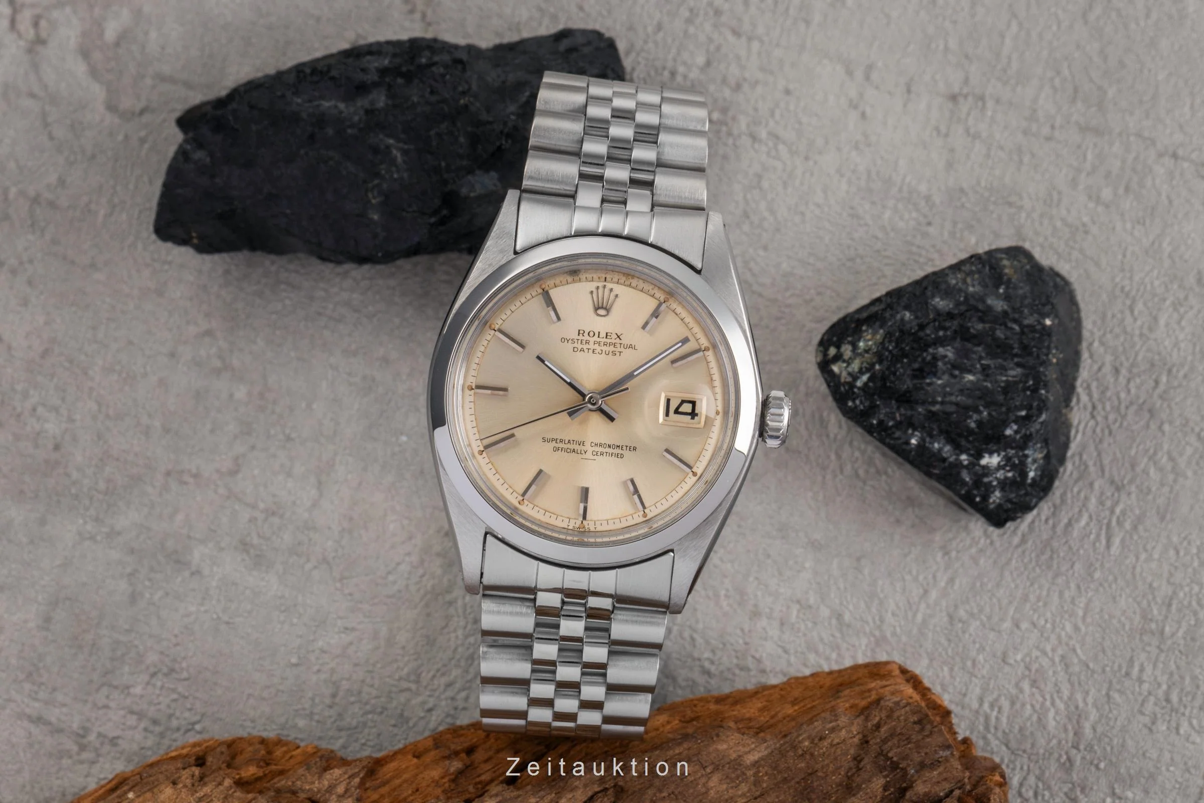 Rolex Datejust steel / white gold automatic men's watch 1600 Vintage  [2502611] - Image 4