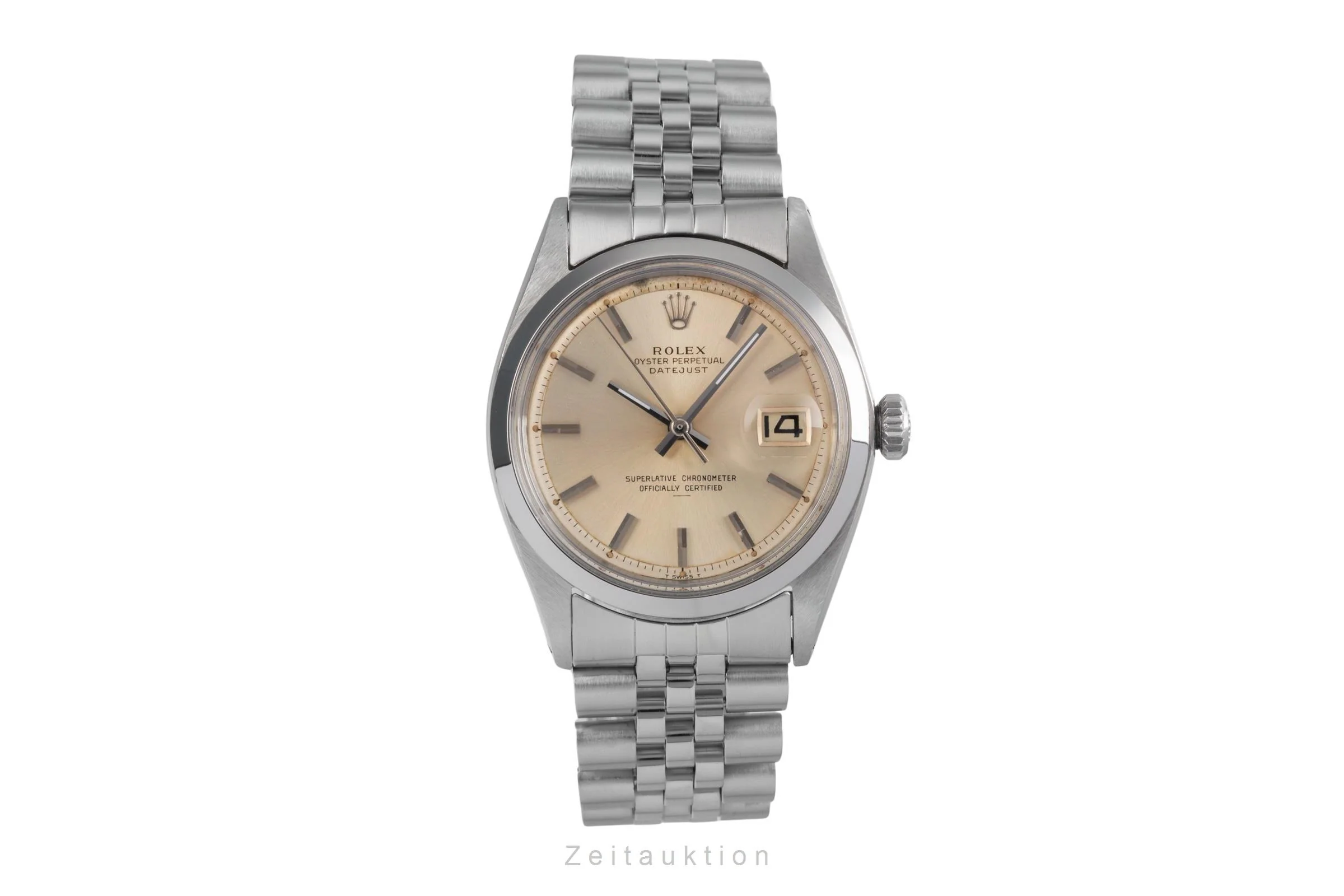 Rolex Datejust steel / white gold automatic men's watch 1600 Vintage  [2502611] - Image 5