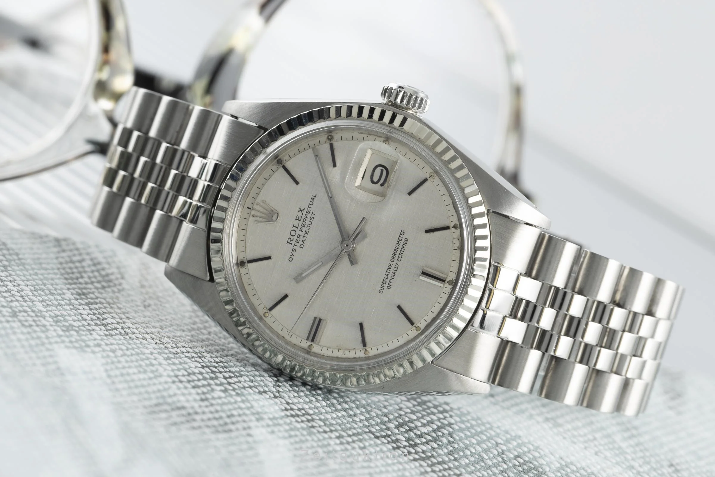 Rolex Datejust steel / white gold automatic men's watch 1601  [2110239] - Image 2