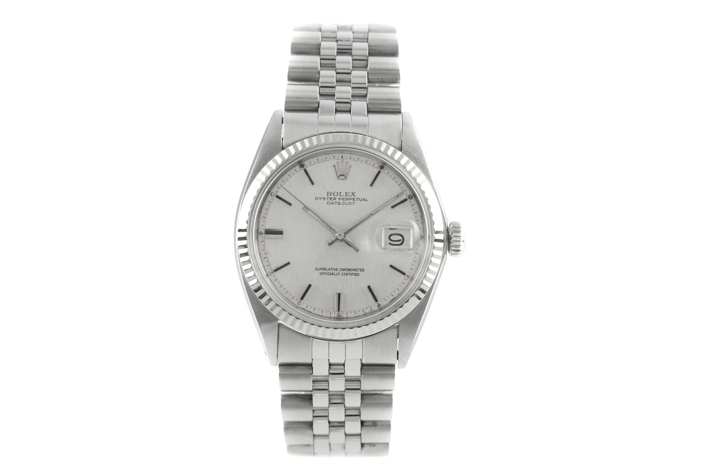 Rolex Datejust steel / white gold automatic men's watch 1601  [2110239] - Image 4