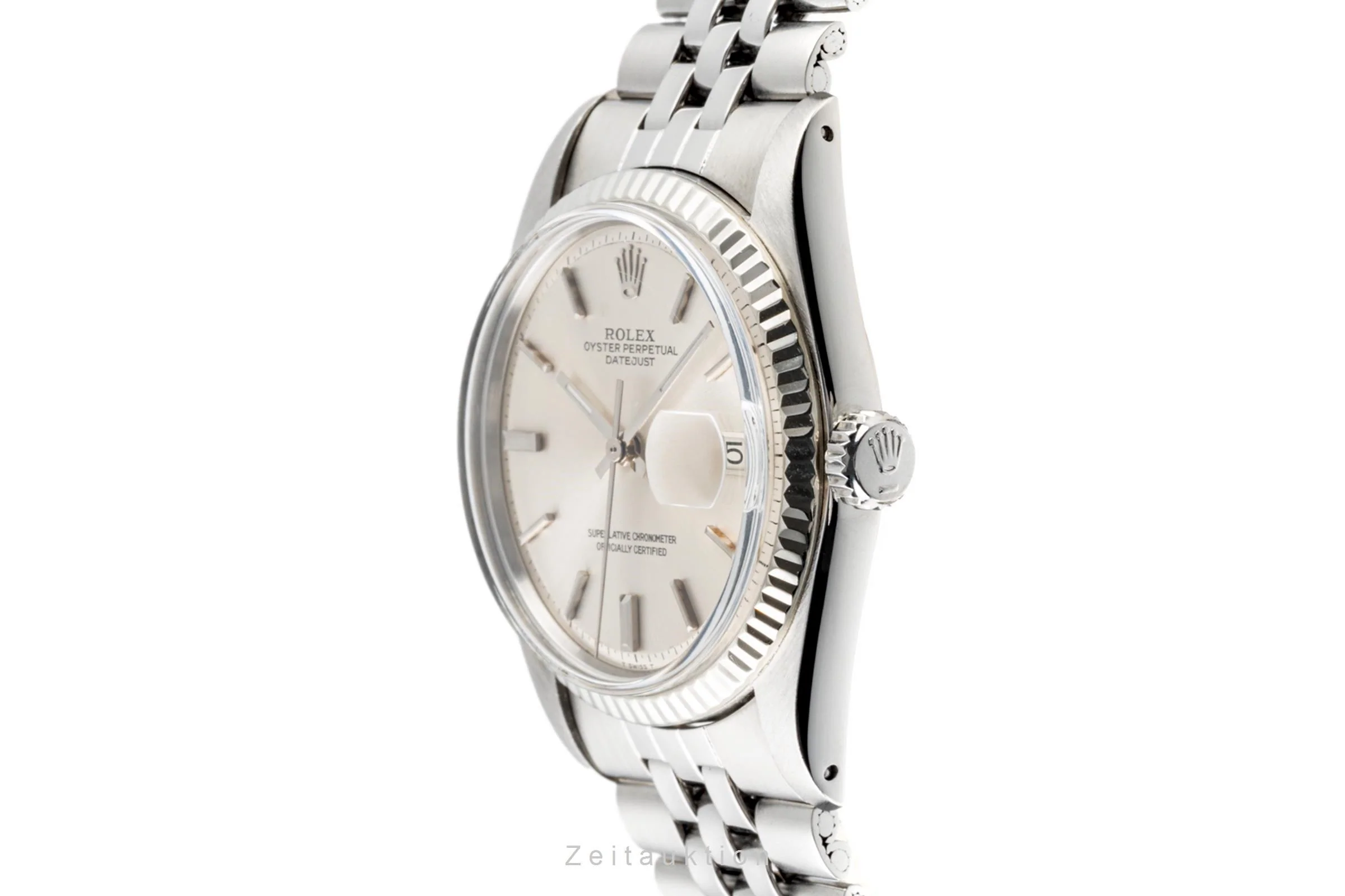 Rolex Datejust steel / white gold automatic men's watch 1601 LP: 8750EUR  [2301540] - Image 6