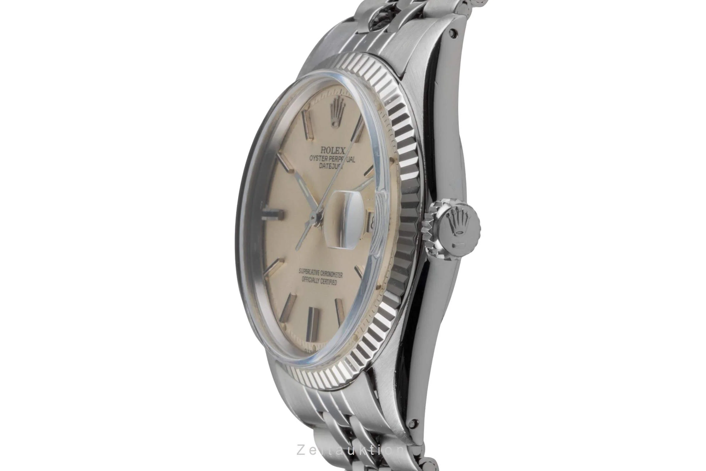 Rolex Datejust steel / white gold automatic men's watch 1601  [2502043] - Image 7