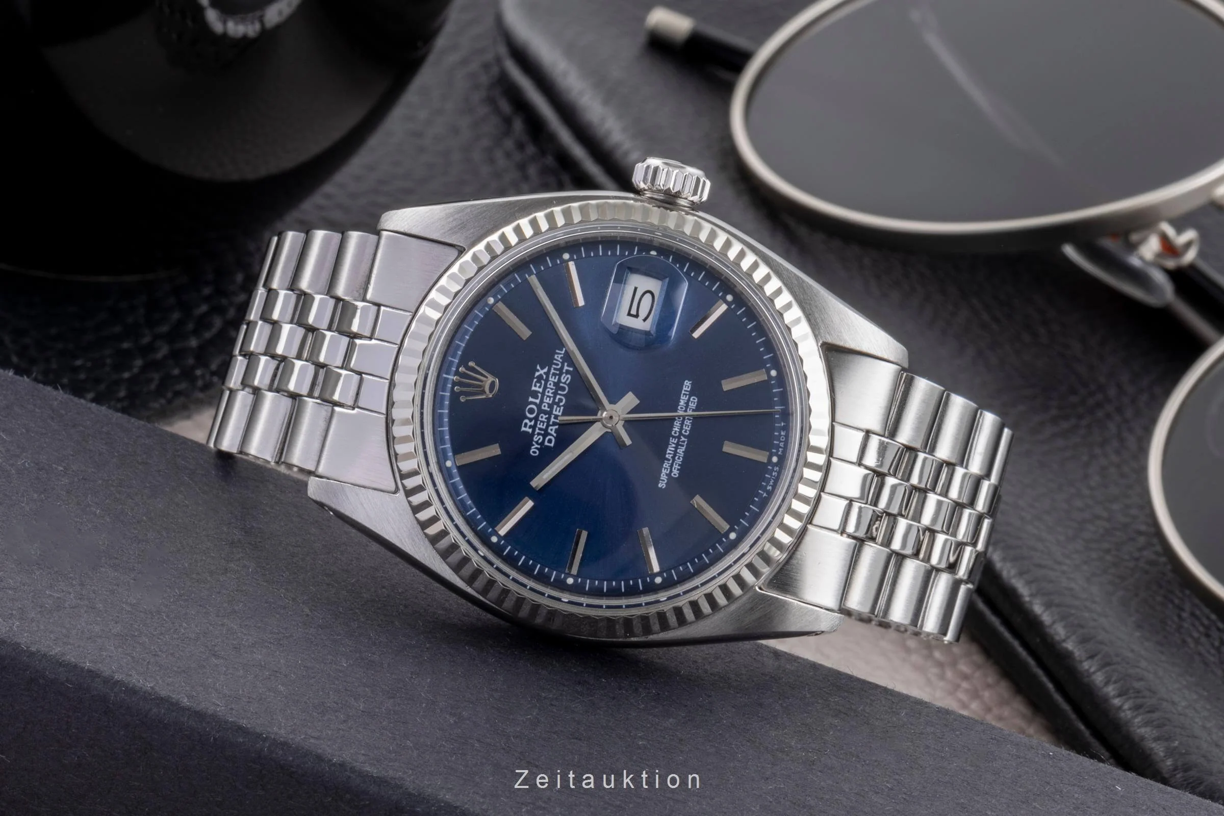 Rolex Datejust steel / white gold automatic men's watch 1601 Vintage  [2500407] - Image 3