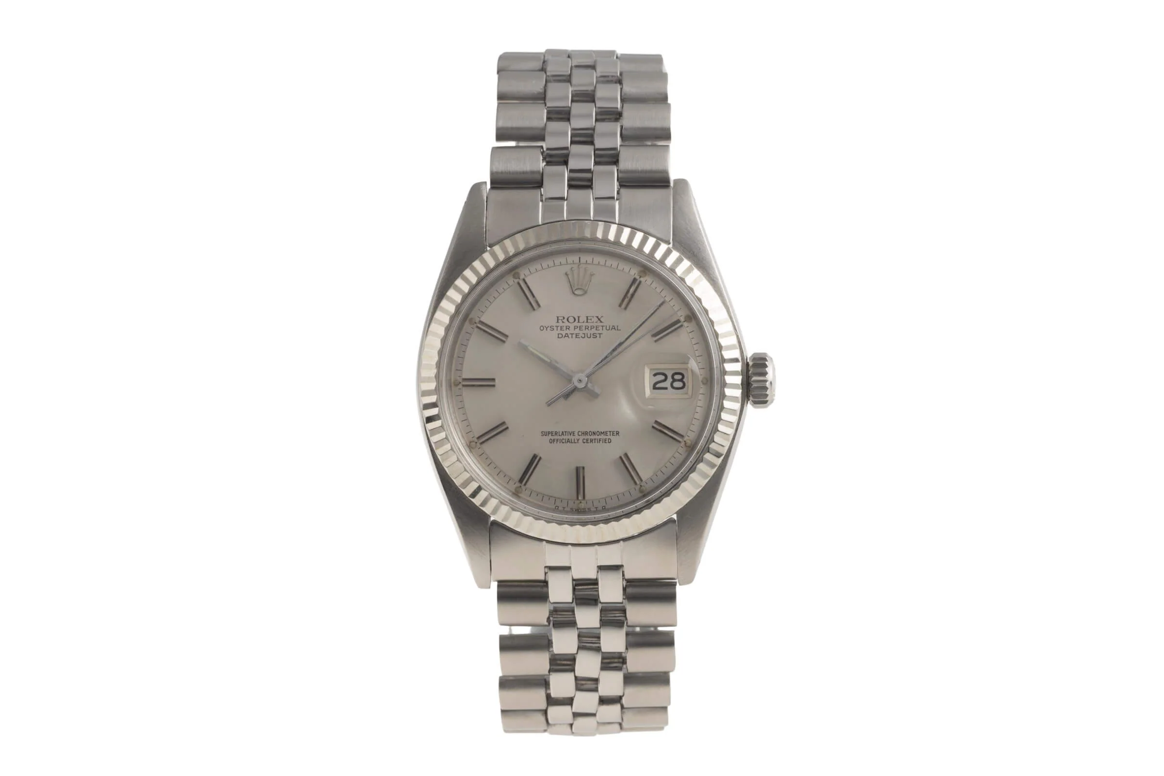 Rolex Datejust steel / white gold automatic men's watch 1601 Vintage  [2500900] - Image 5