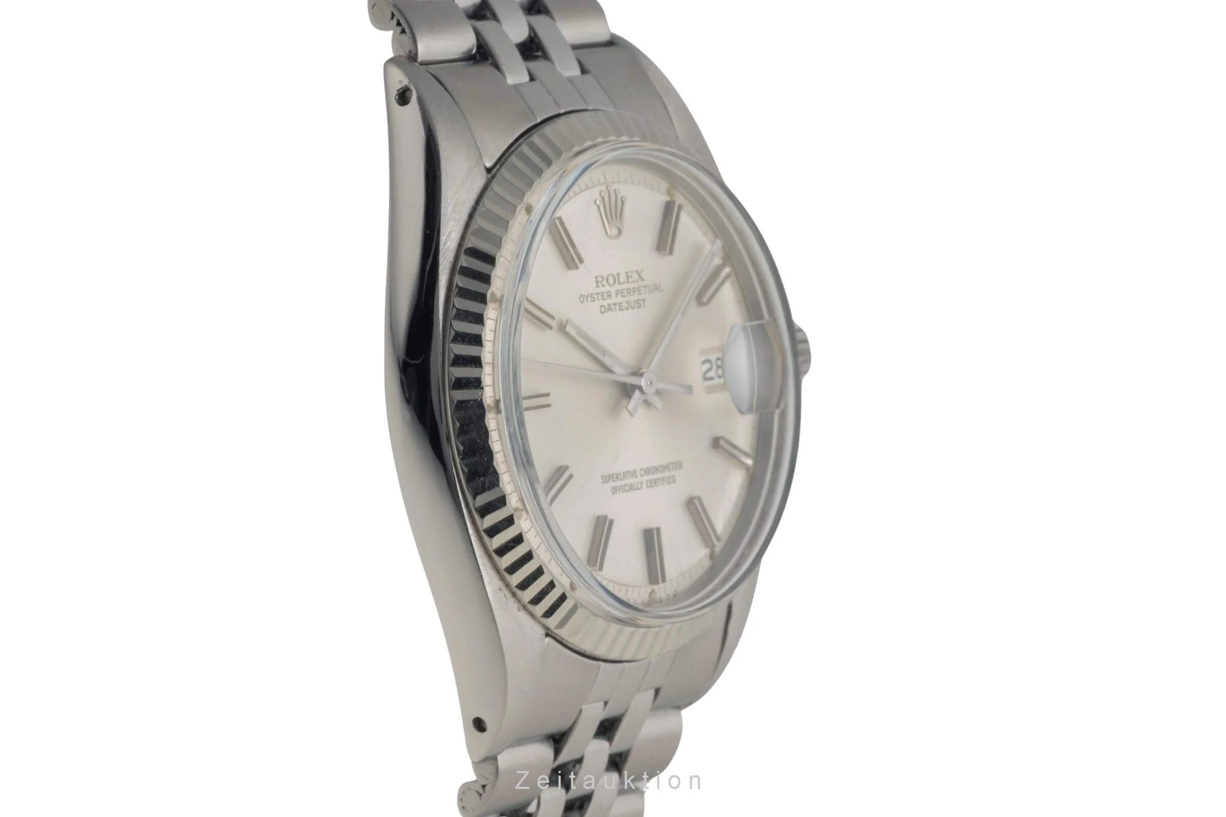 Rolex Datejust steel / white gold automatic men's watch 1601 Vintage  [2500900] - Image 8