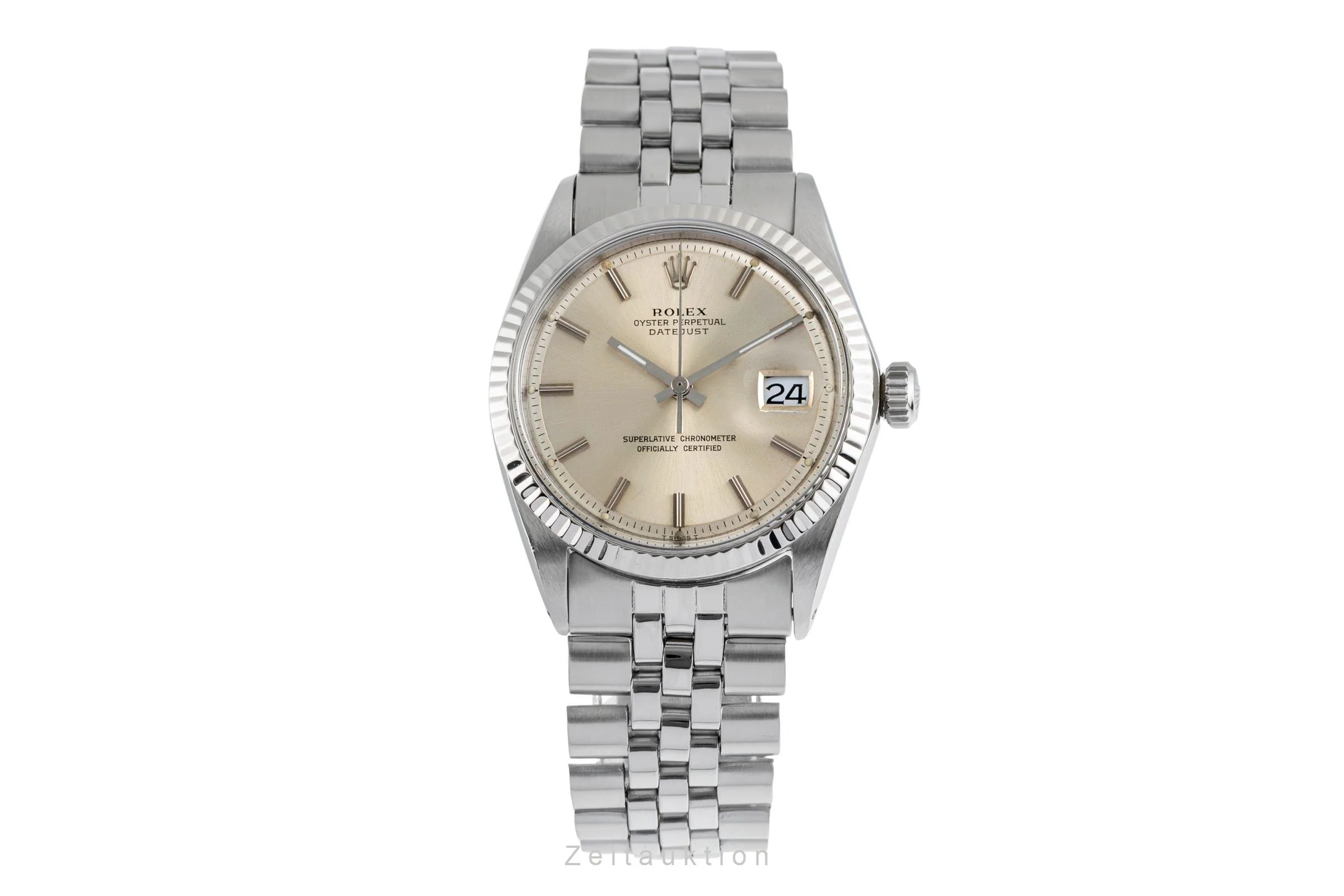 Rolex Datejust steel / white gold automatic men's watch 1601 Vintage  [2502189] - Image 5