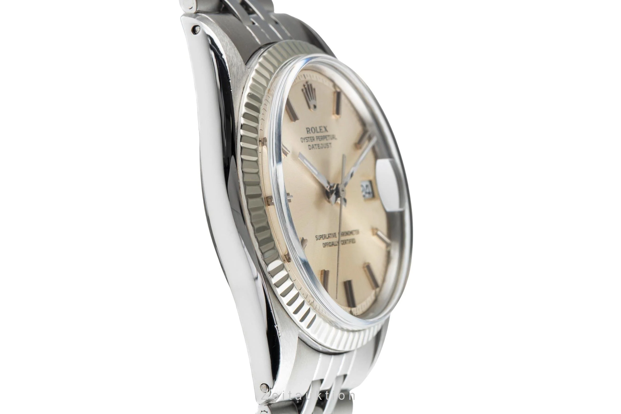 Rolex Datejust steel / white gold automatic men's watch 1601 Vintage  [2502189] - Image 8