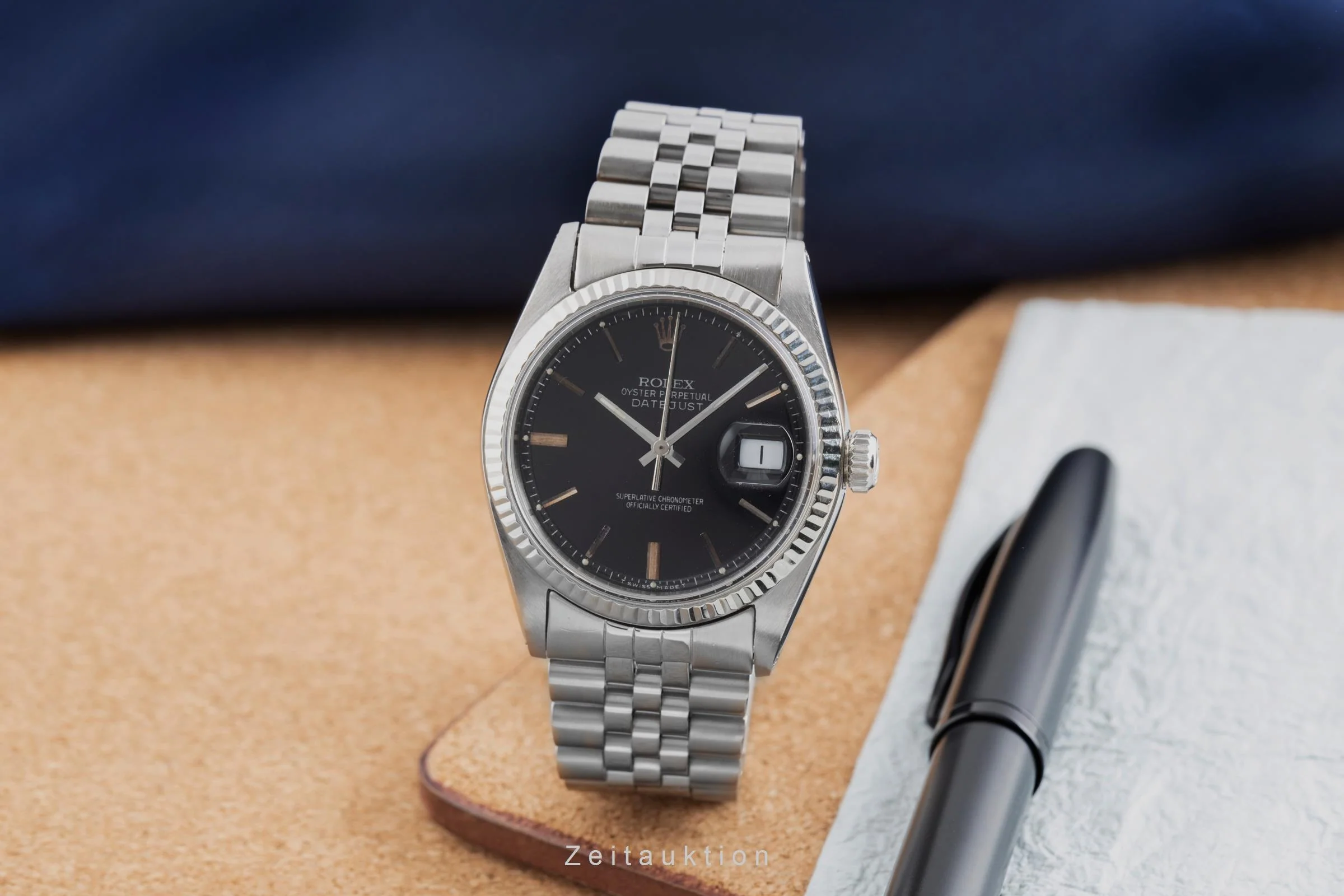 Rolex Datejust steel / white gold automatic men's watch 1601 Vintage  [2502307] - Image 4