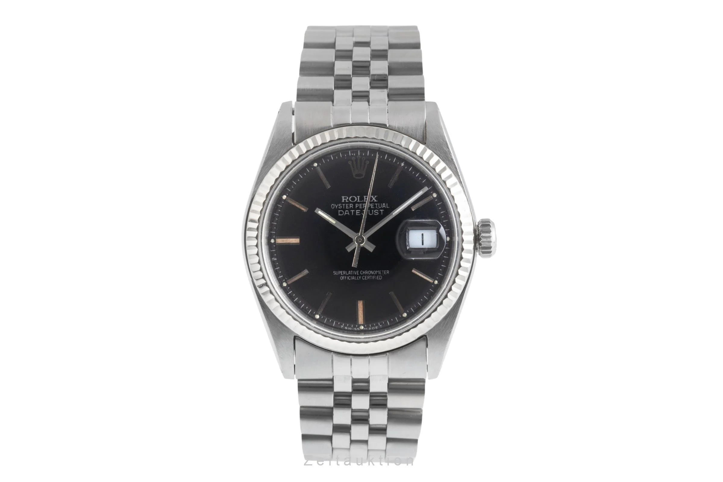 Rolex Datejust steel / white gold automatic men's watch 1601 Vintage  [2502307] - Image 5