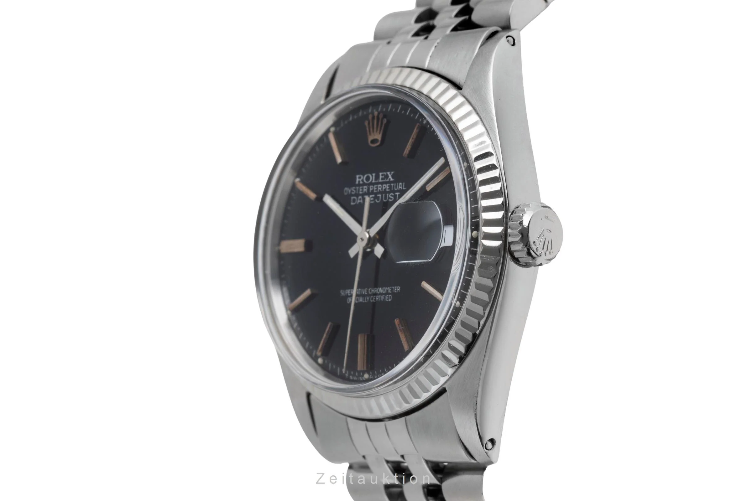 Rolex Datejust steel / white gold automatic men's watch 1601 Vintage  [2502307] - Image 7