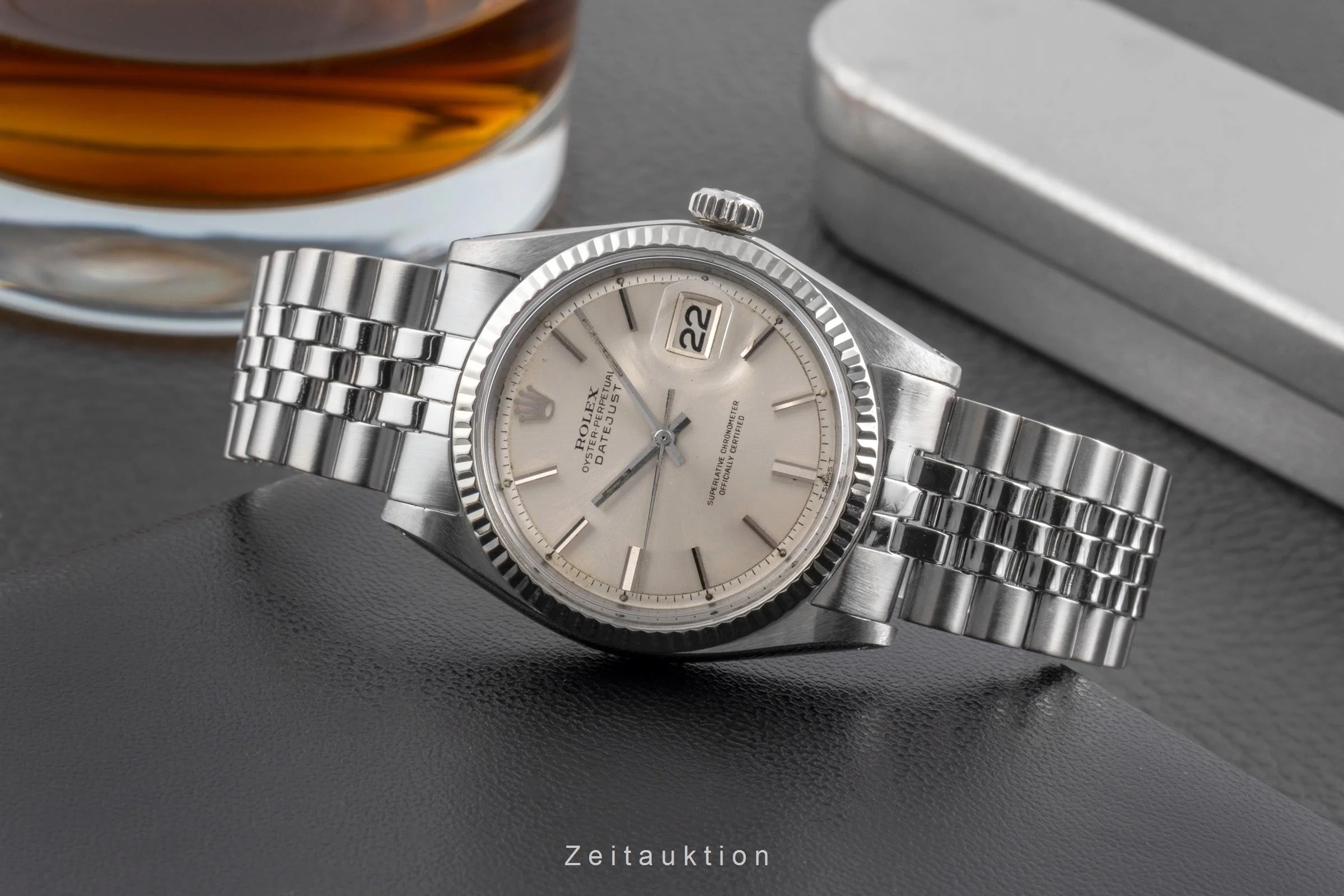 Rolex Datejust steel / white gold automatic men's watch 1601 Vintage  [2502313] - Image 3
