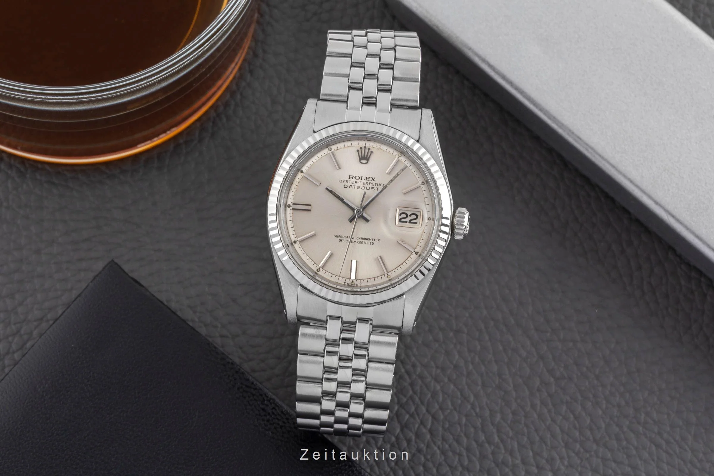 Rolex Datejust steel / white gold automatic men's watch 1601 Vintage  [2502313] - Image 4