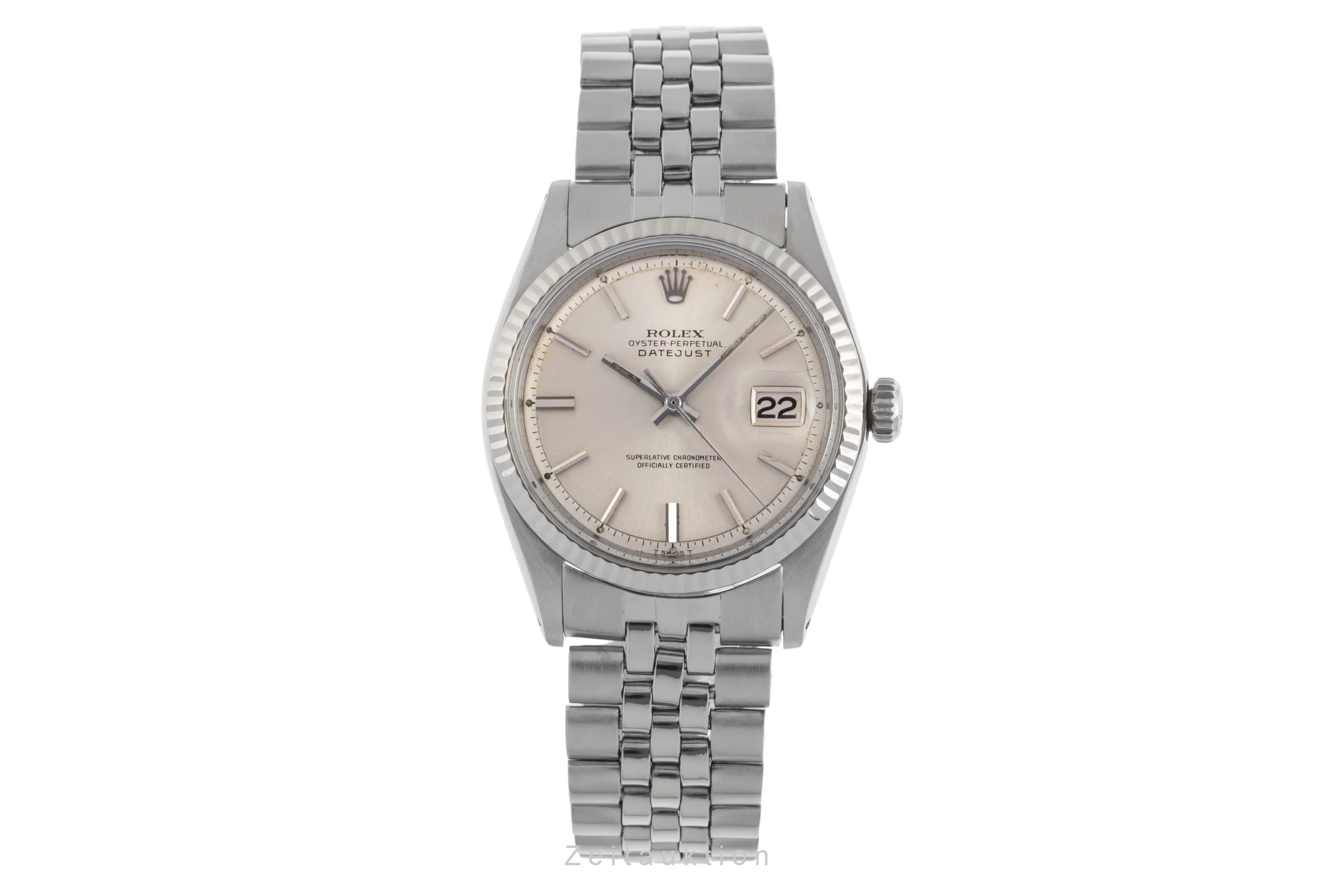 Rolex Datejust steel / white gold automatic men's watch 1601 Vintage  [2502313] - Image 5