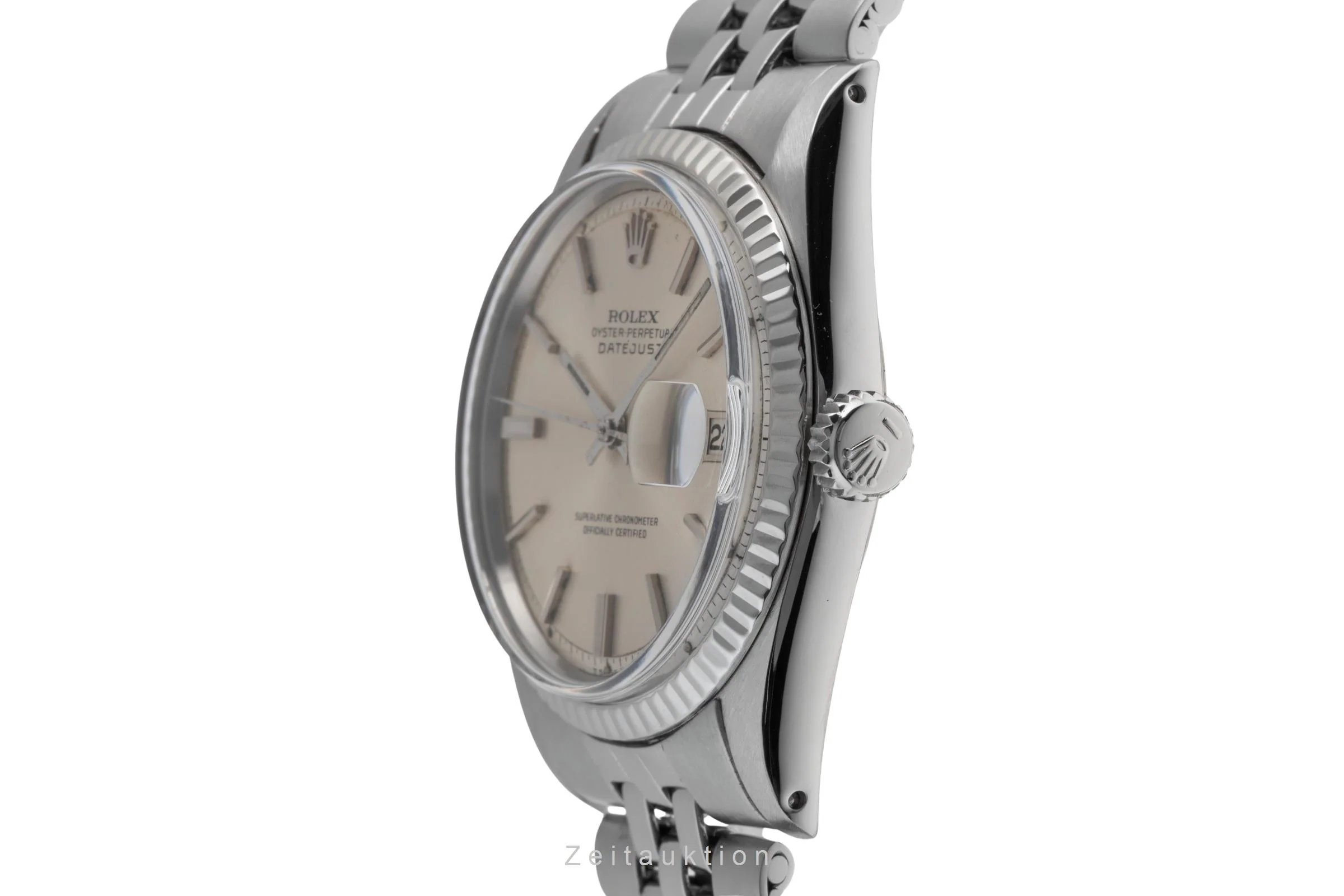 Rolex Datejust steel / white gold automatic men's watch 1601 Vintage  [2502313] - Image 7
