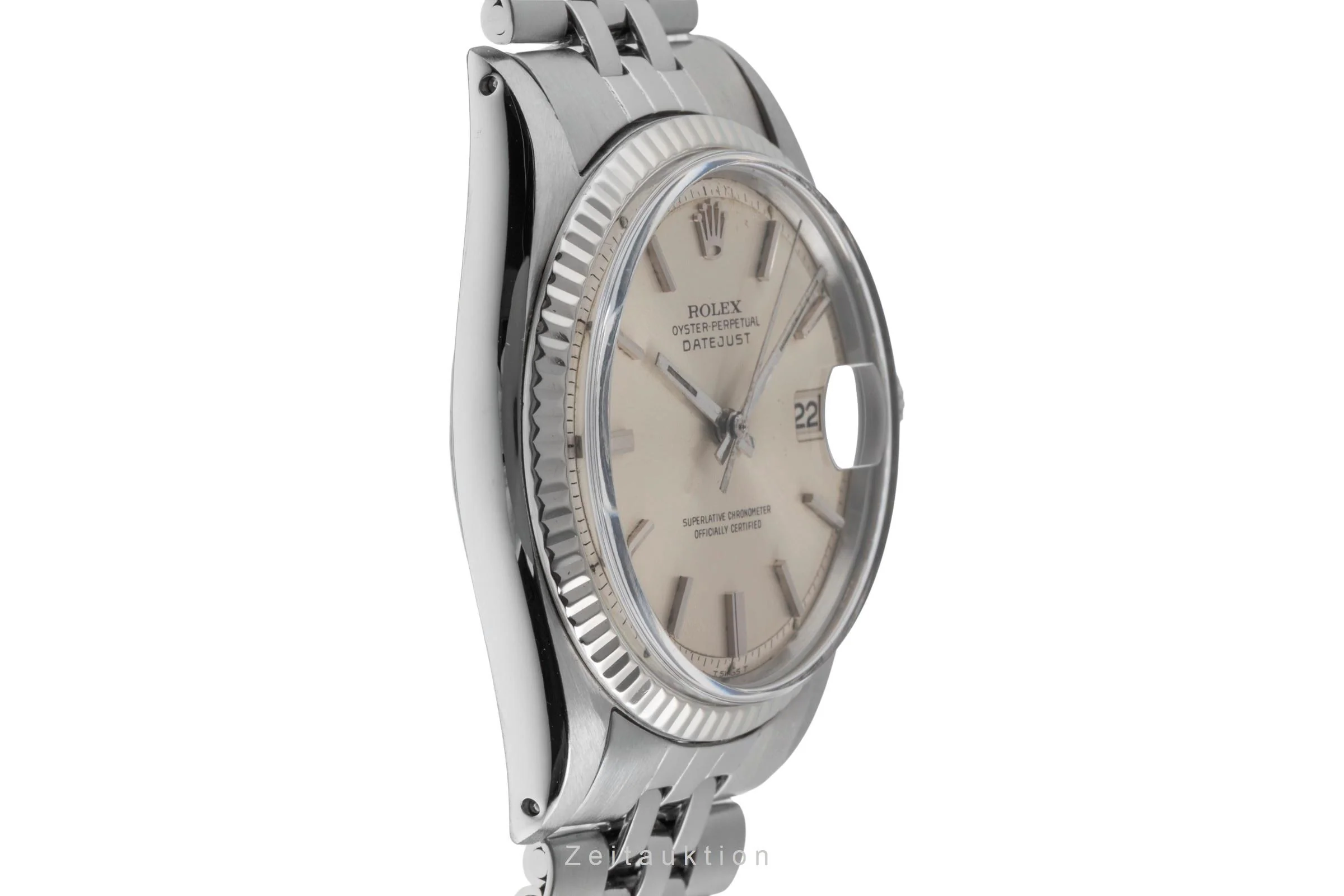 Rolex Datejust steel / white gold automatic men's watch 1601 Vintage  [2502313] - Image 8