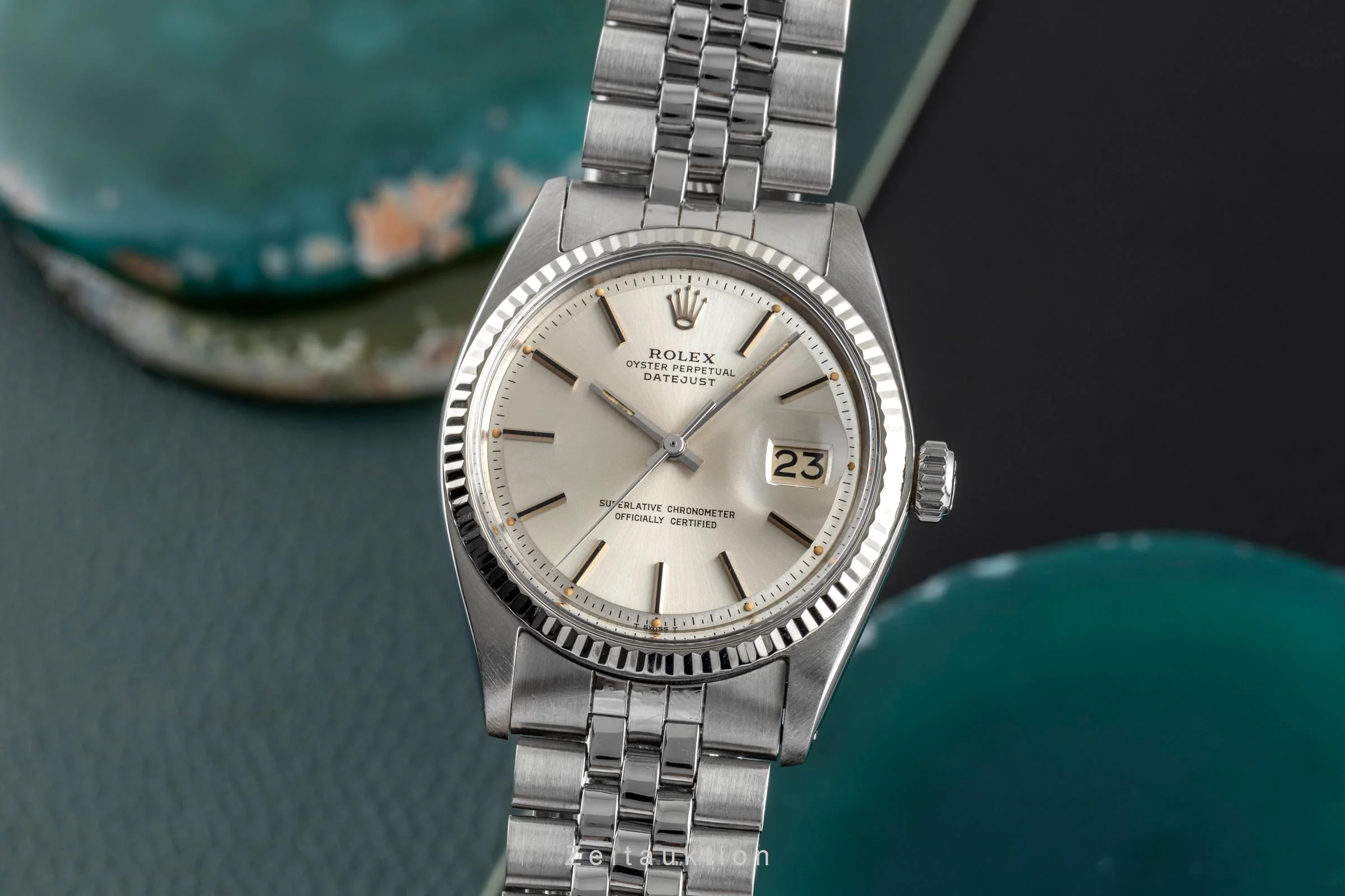 Rolex Datejust steel / white gold automatic men's watch 1601 Vintage  [2502610] - Image 2