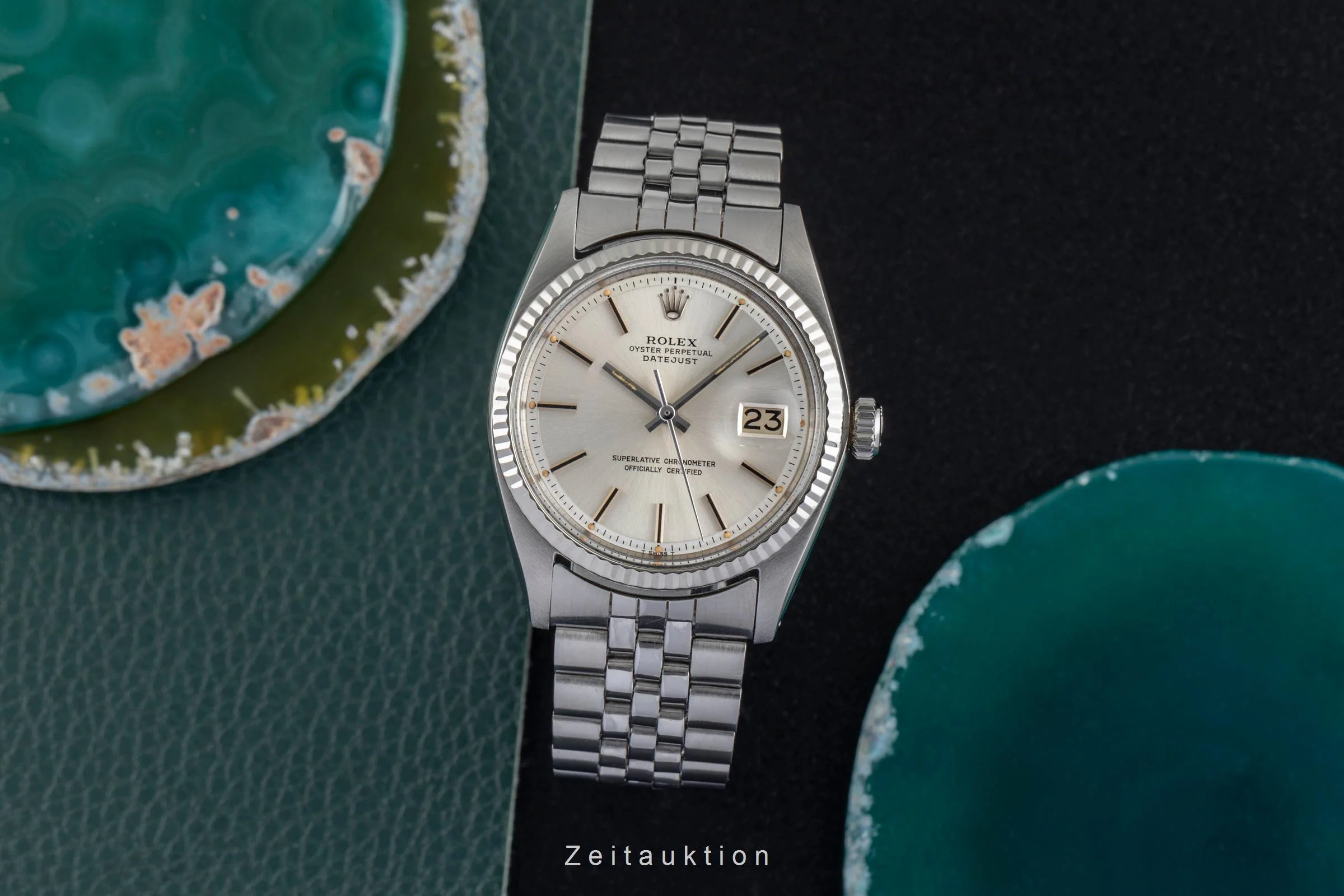Rolex Datejust steel / white gold automatic men's watch 1601 Vintage  [2502610] - Image 4