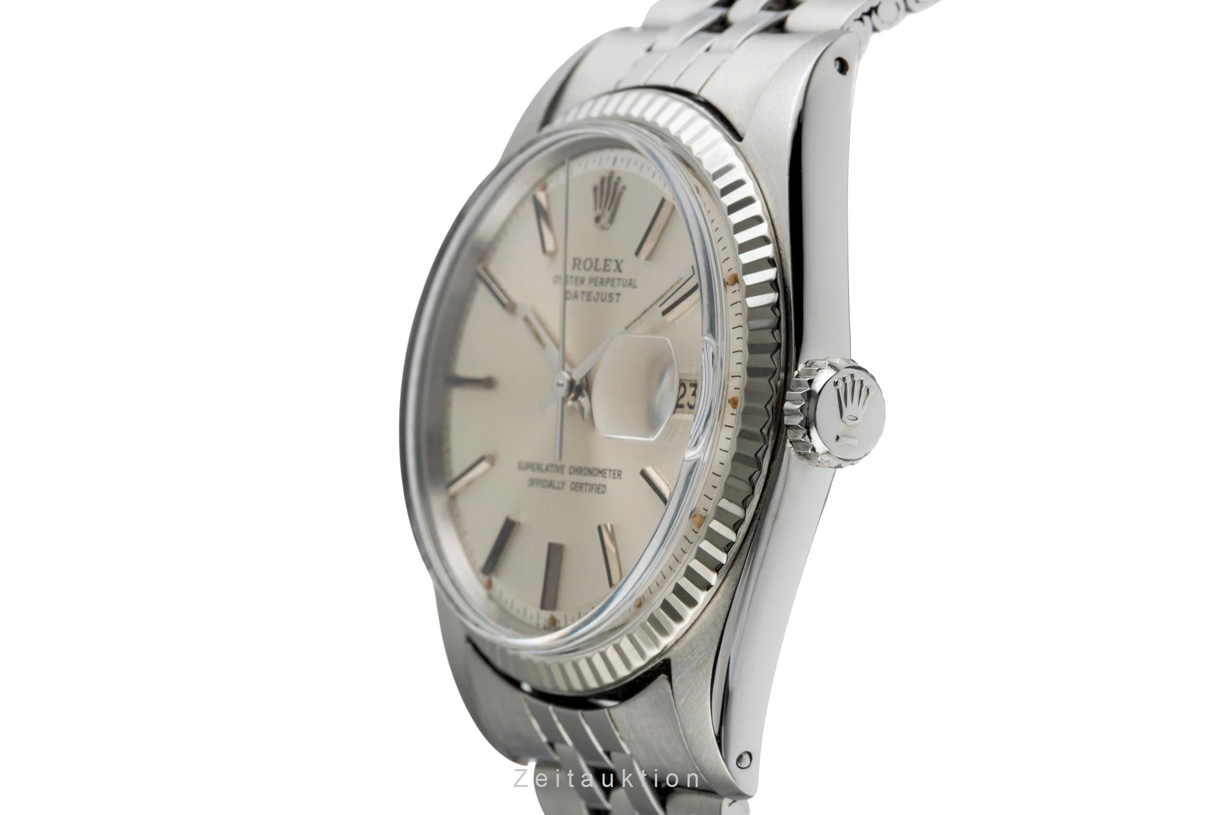 Rolex Datejust steel / white gold automatic men's watch 1601 Vintage  [2502610] - Image 7