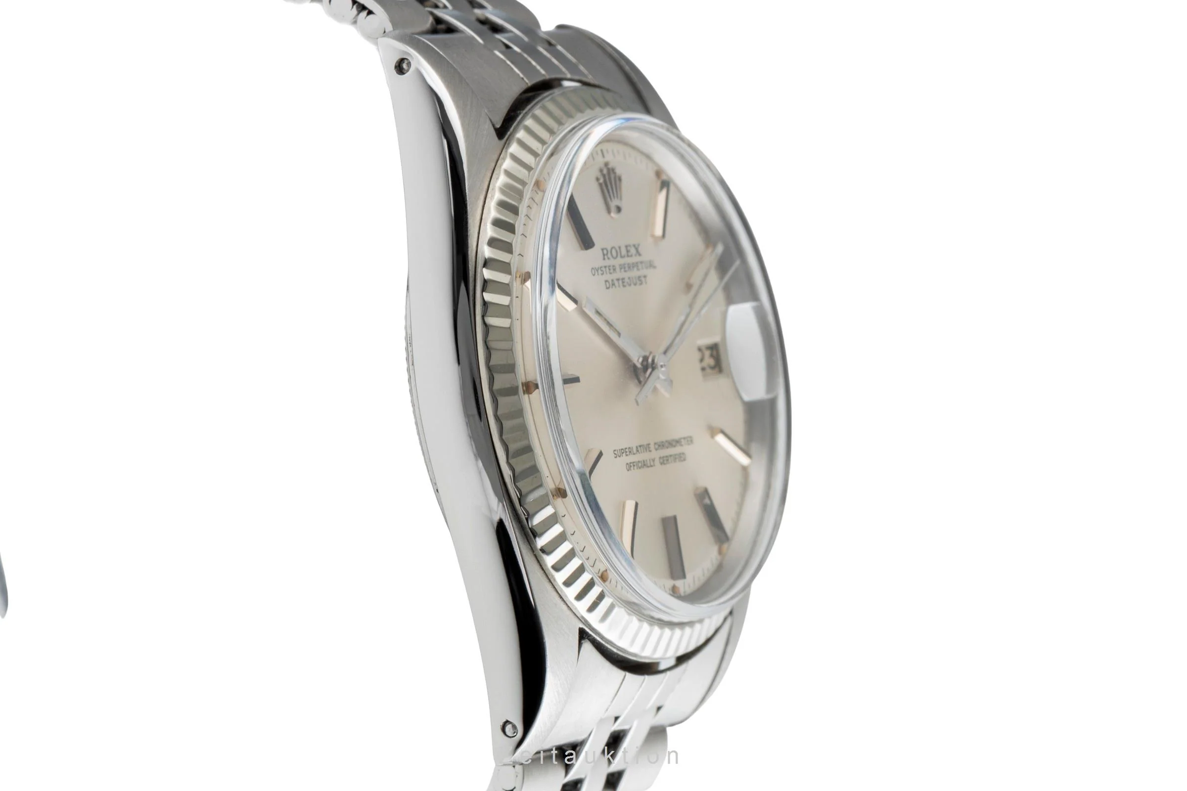 Rolex Datejust steel / white gold automatic men's watch 1601 Vintage  [2502610] - Image 8