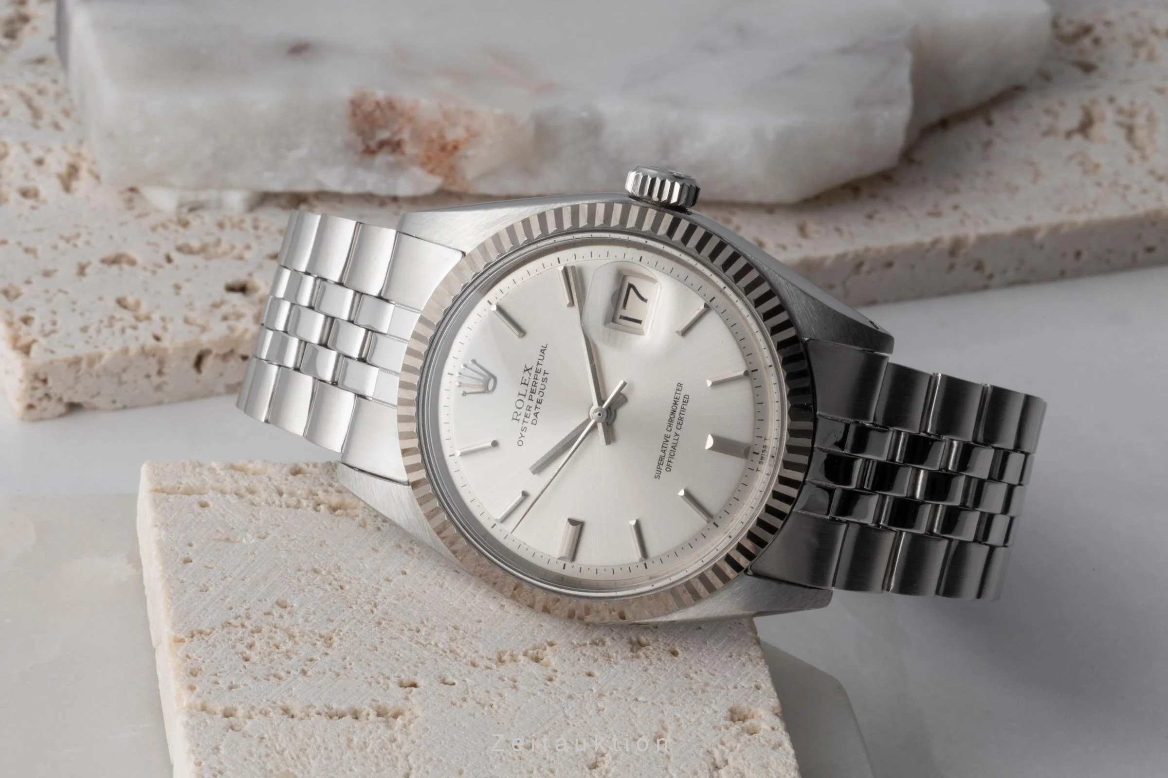 Rolex Datejust steel / white gold automatic men's watch 1601 Vintage  [2504682] - Image 3