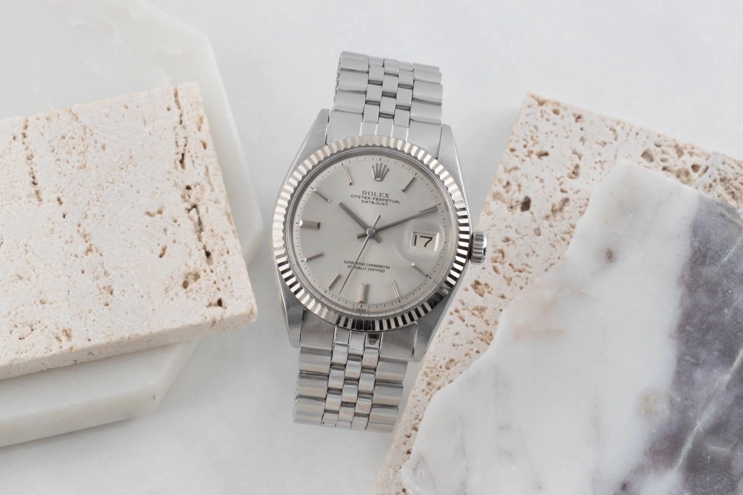 Rolex Datejust steel / white gold automatic men's watch 1601 Vintage  [2504682] - Image 4