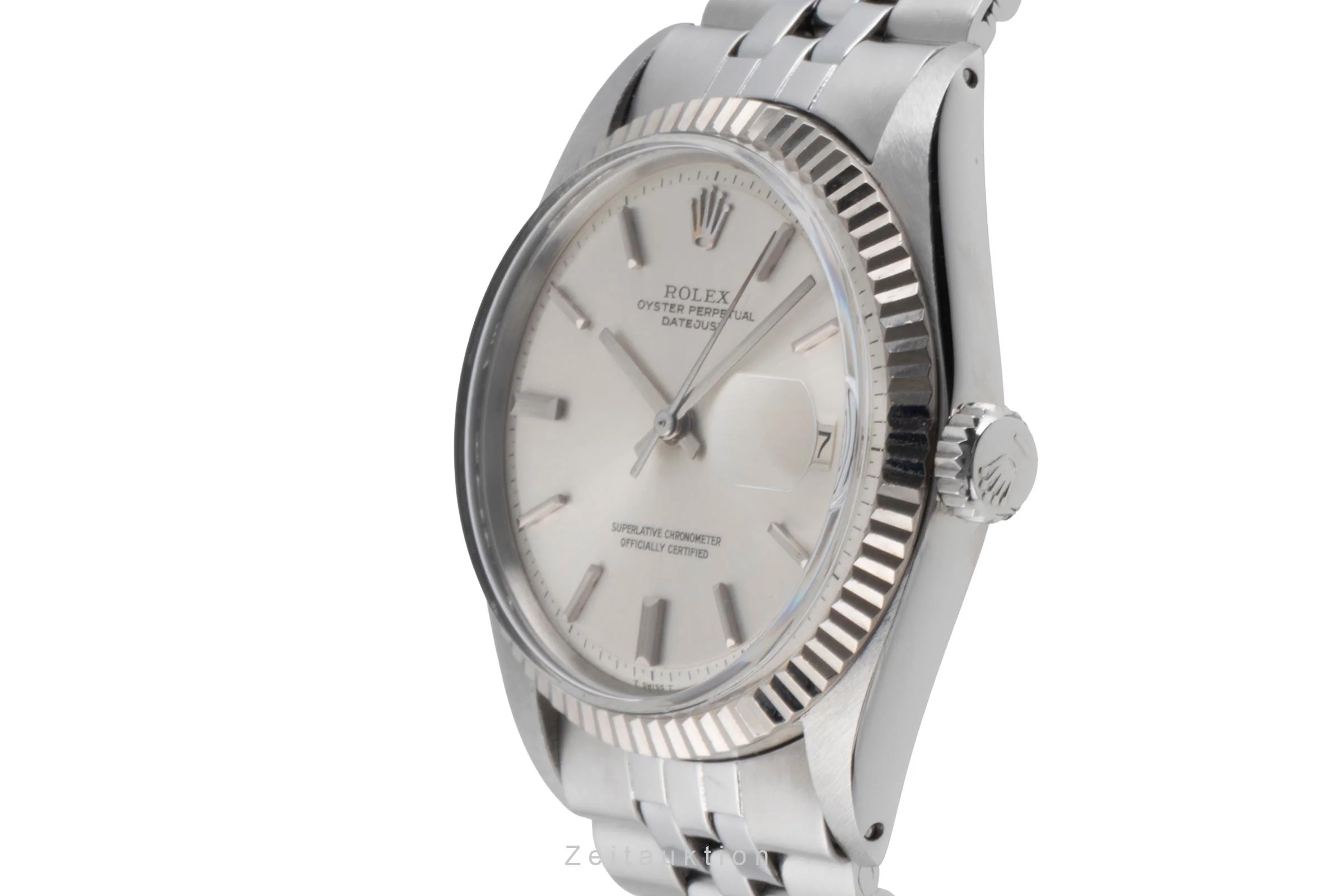 Rolex Datejust steel / white gold automatic men's watch 1601 Vintage  [2504682] - Image 7