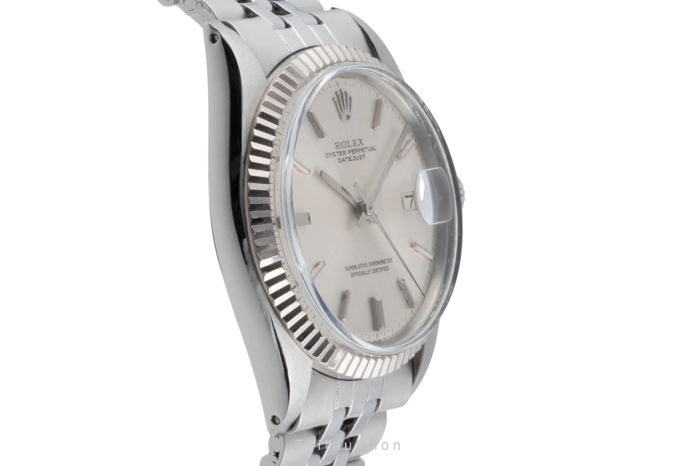 Rolex Datejust steel / white gold automatic men's watch 1601 Vintage  [2504682] - Image 8