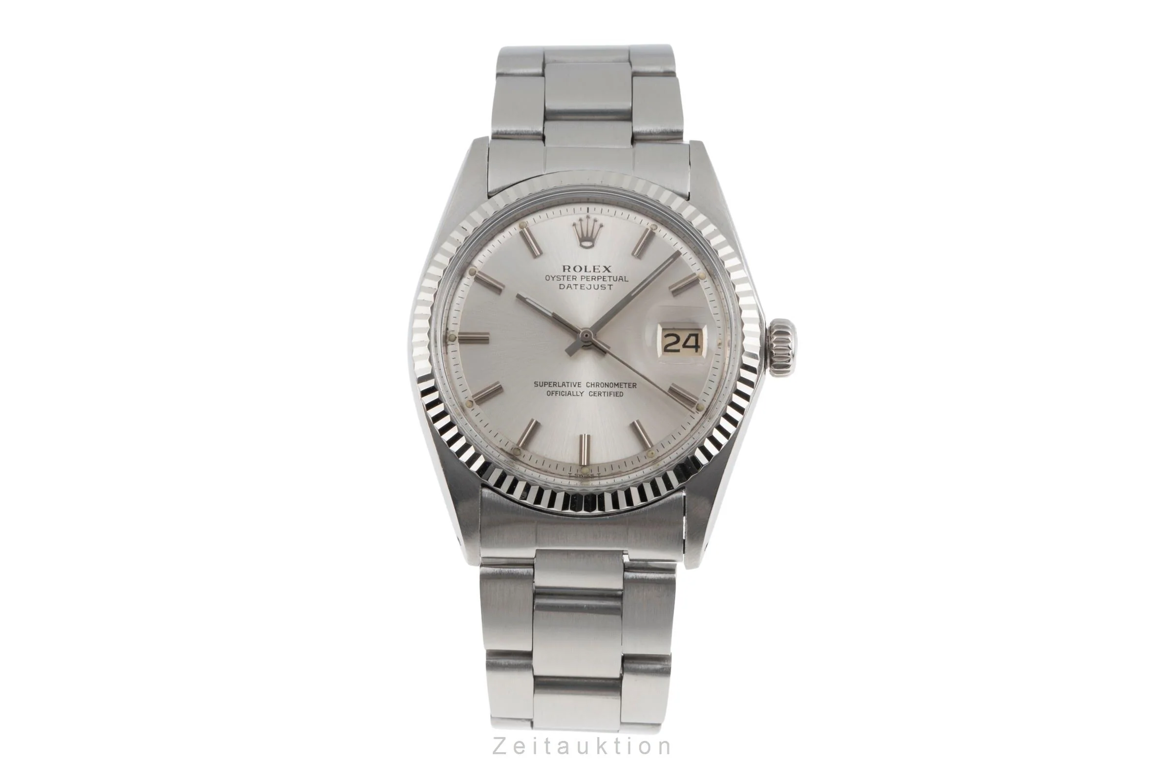 Rolex Datejust steel / white gold automatic men's watch 1601 Vintage  [2505161] - Image 5