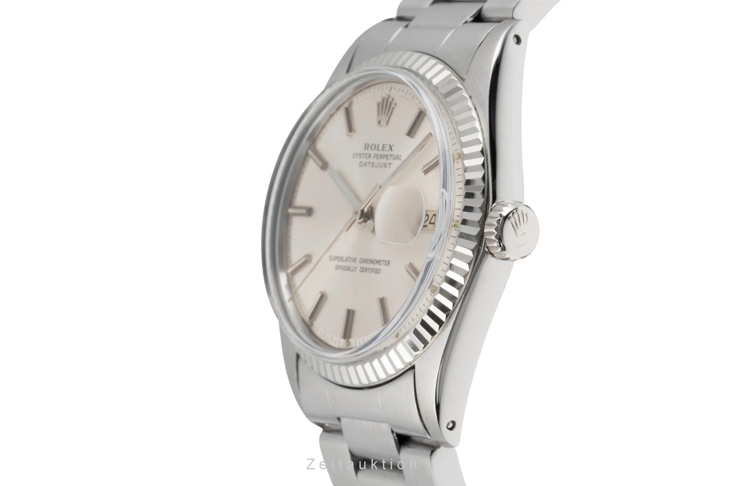 Rolex Datejust steel / white gold automatic men's watch 1601 Vintage  [2505161] - Image 7