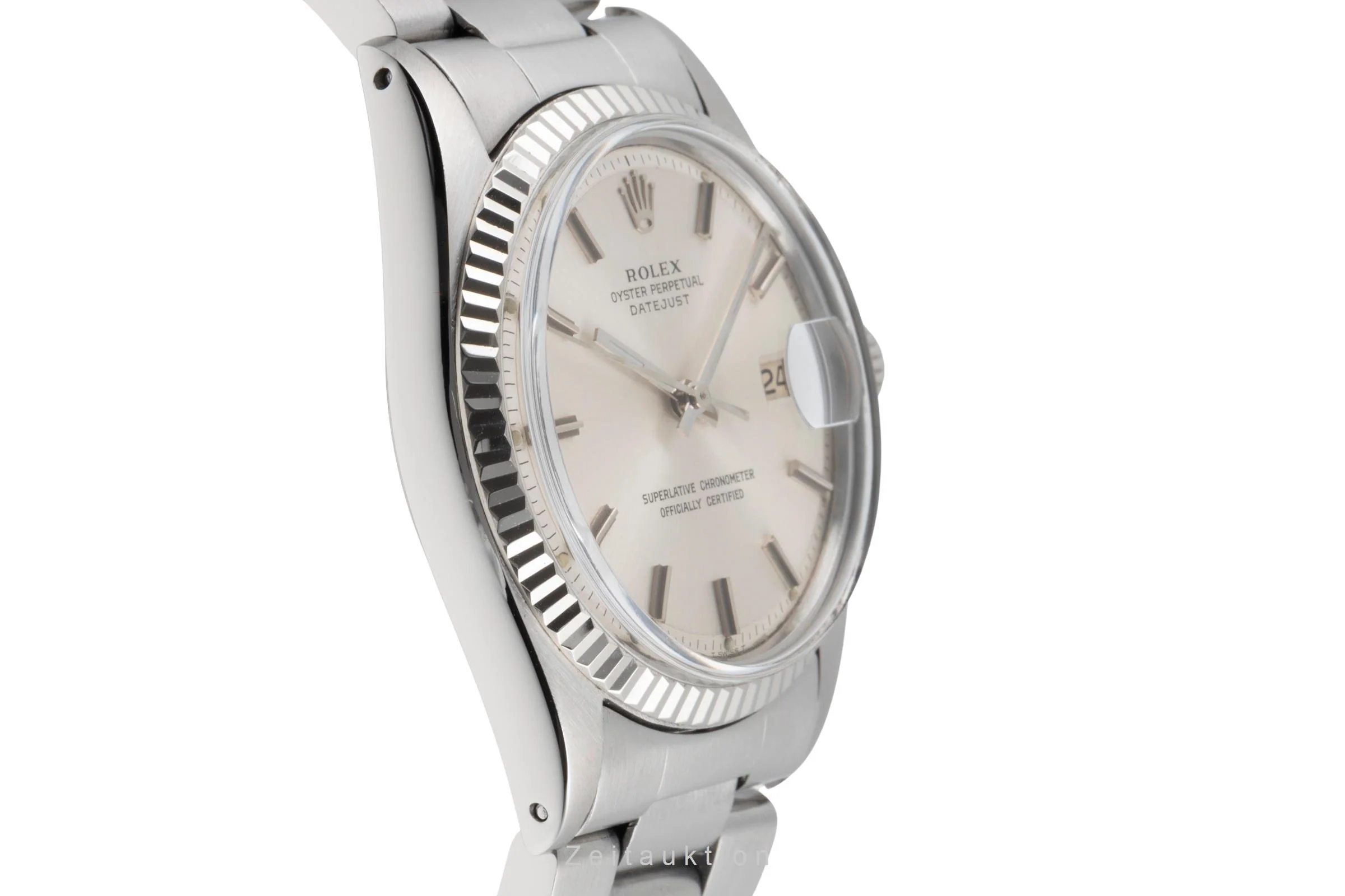 Rolex Datejust steel / white gold automatic men's watch 1601 Vintage  [2505161] - Image 8
