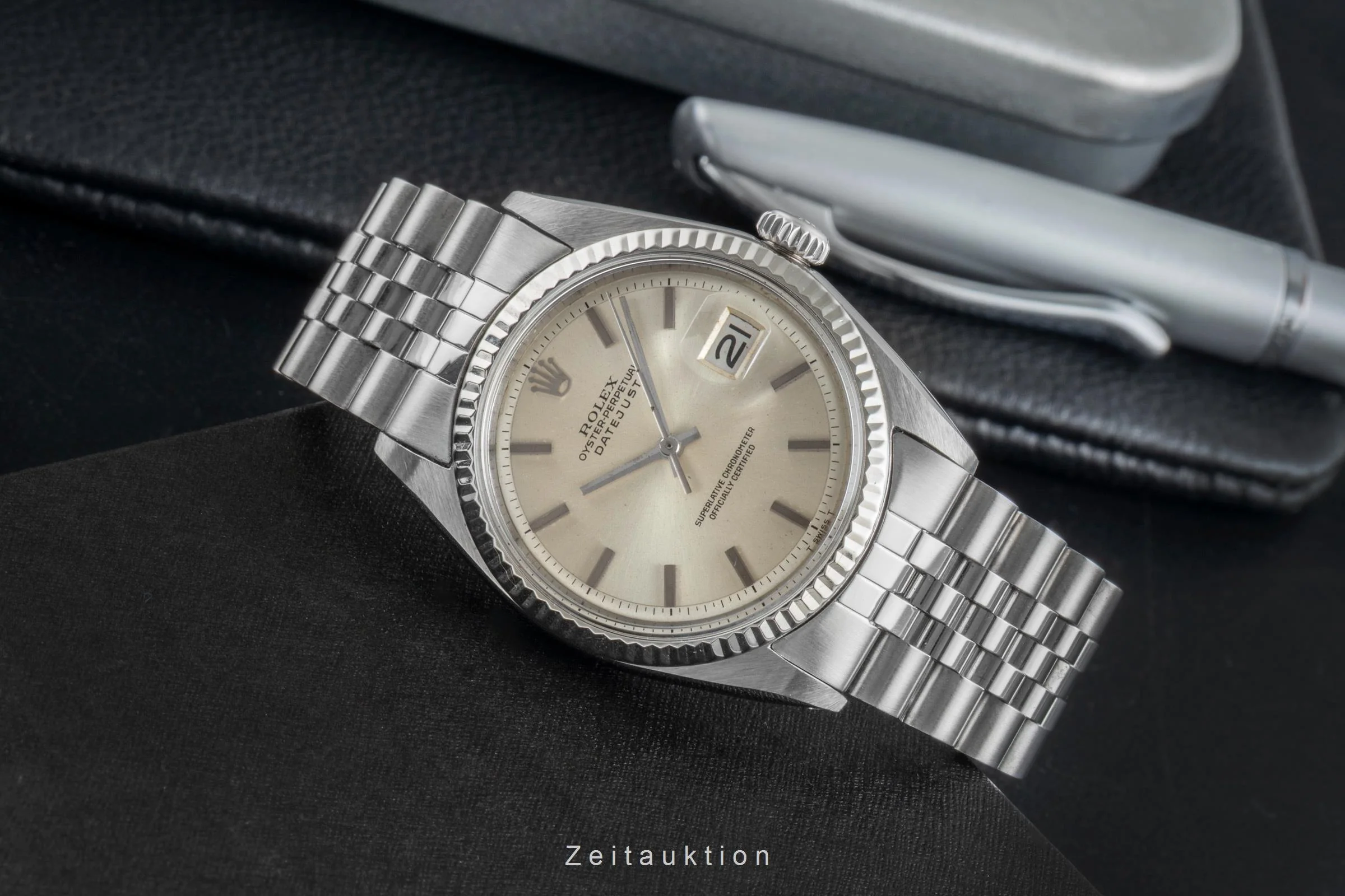 Rolex Datejust steel / white gold automatic men's watch 1601 Vintage  [2505767] - Image 3