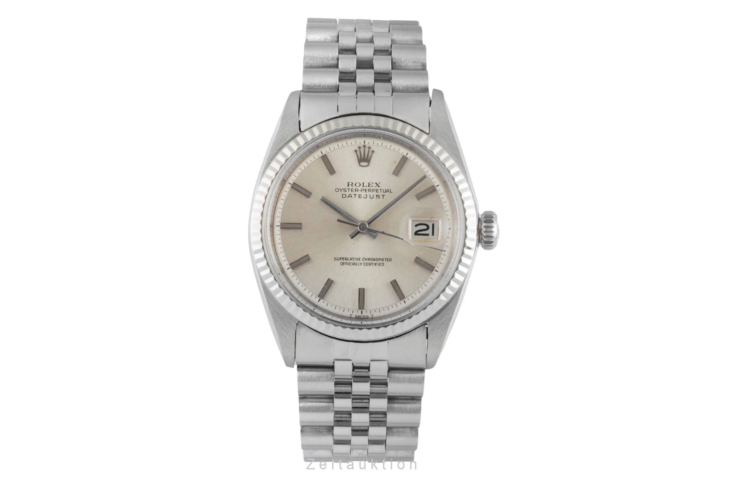 Rolex Datejust steel / white gold automatic men's watch 1601 Vintage  [2505767] - Image 5