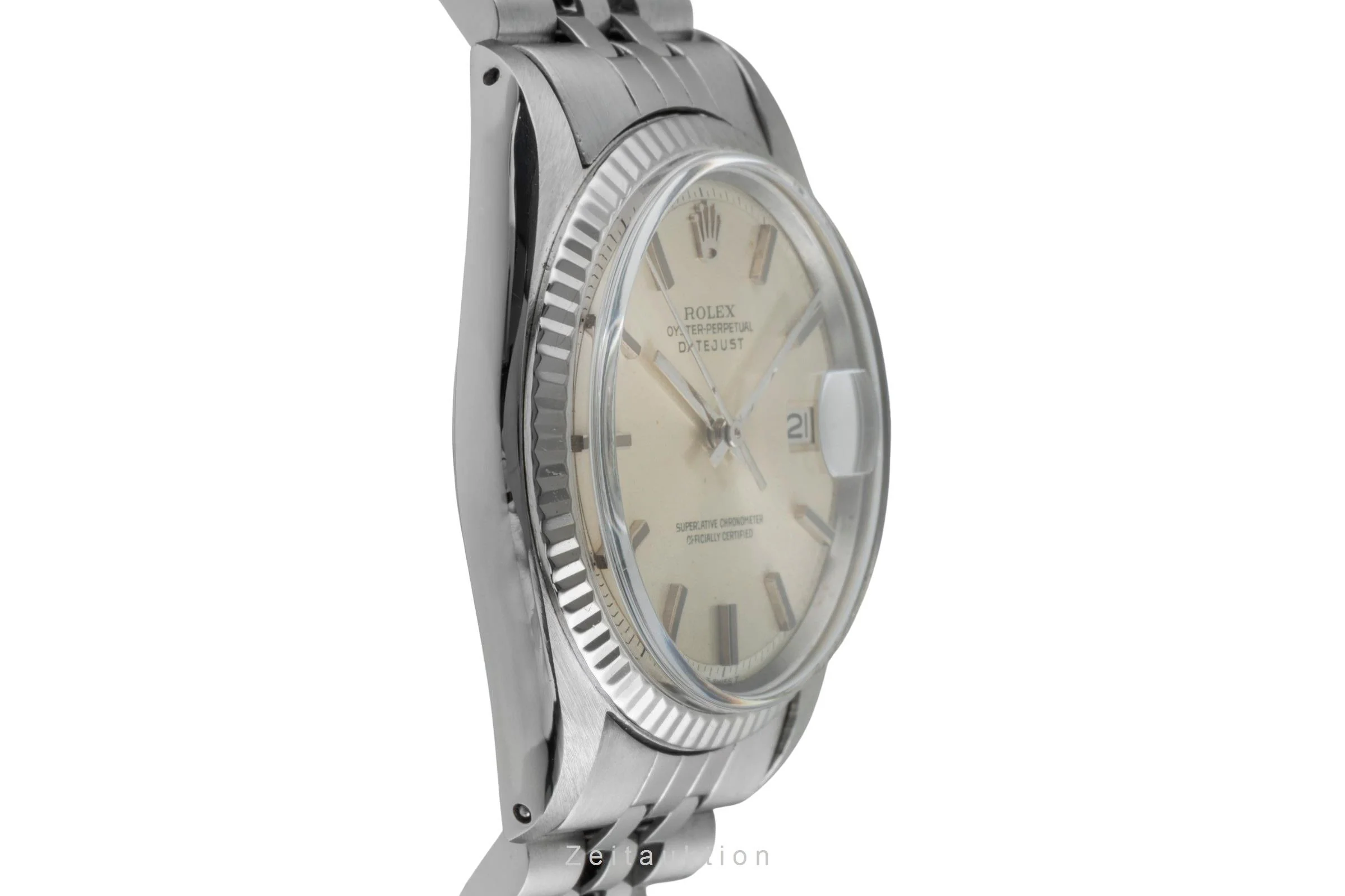 Rolex Datejust steel / white gold automatic men's watch 1601 Vintage  [2505767] - Image 8