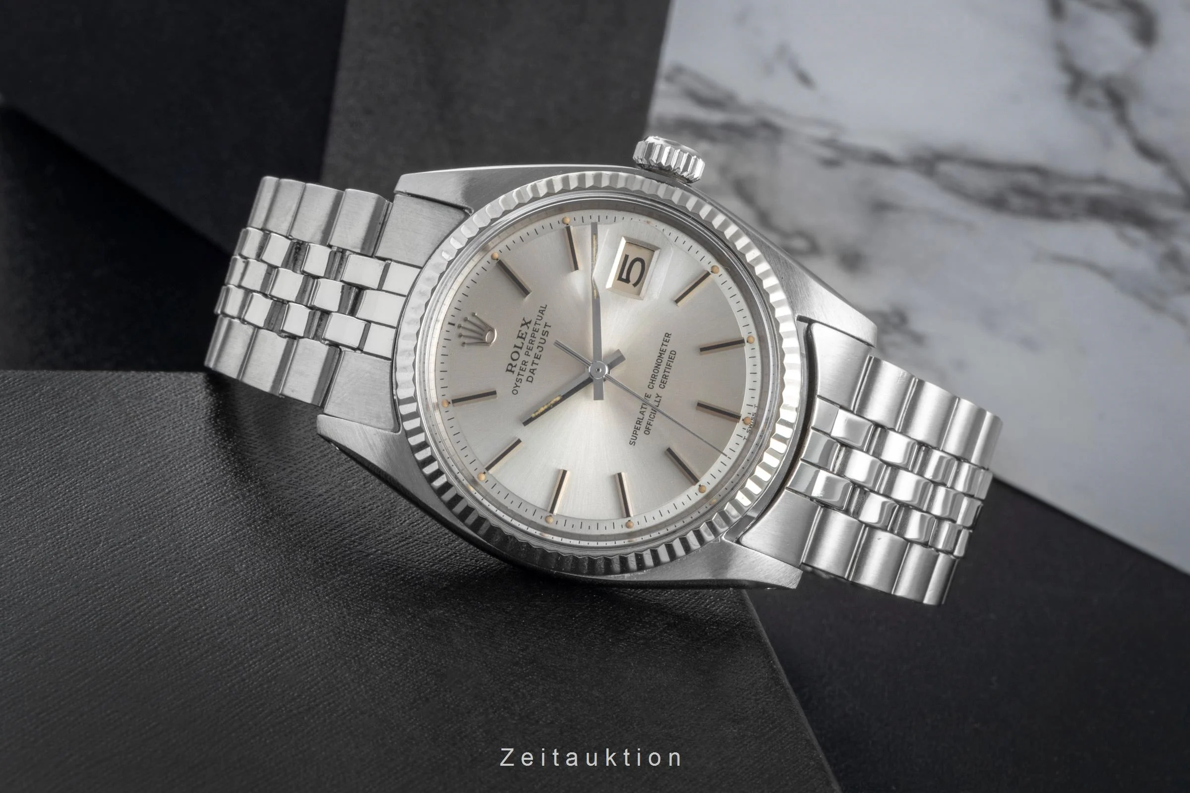 Rolex Datejust steel / white gold automatic men's watch 1601 Vintage  [2506697] - Image 3