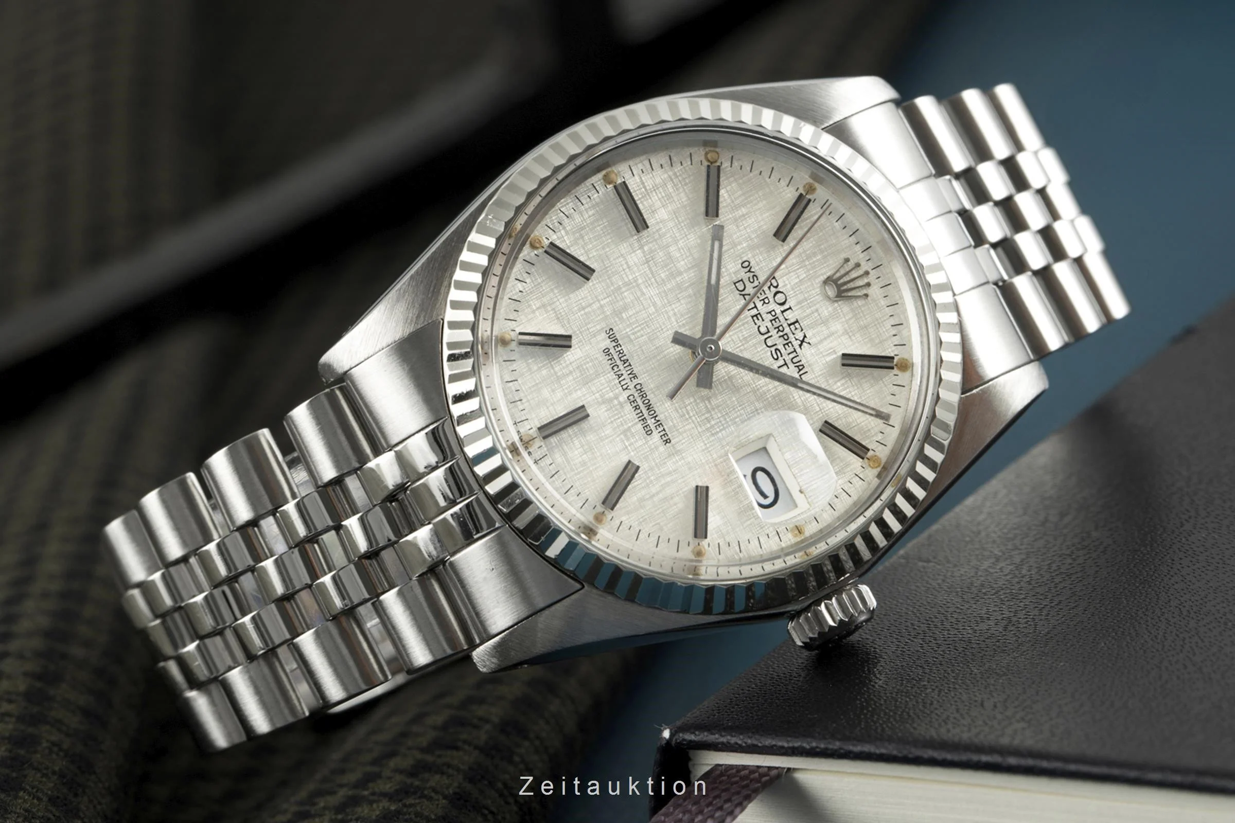 Rolex Datejust steel / white gold automatic men's watch 16014  [2109493] - Image 3