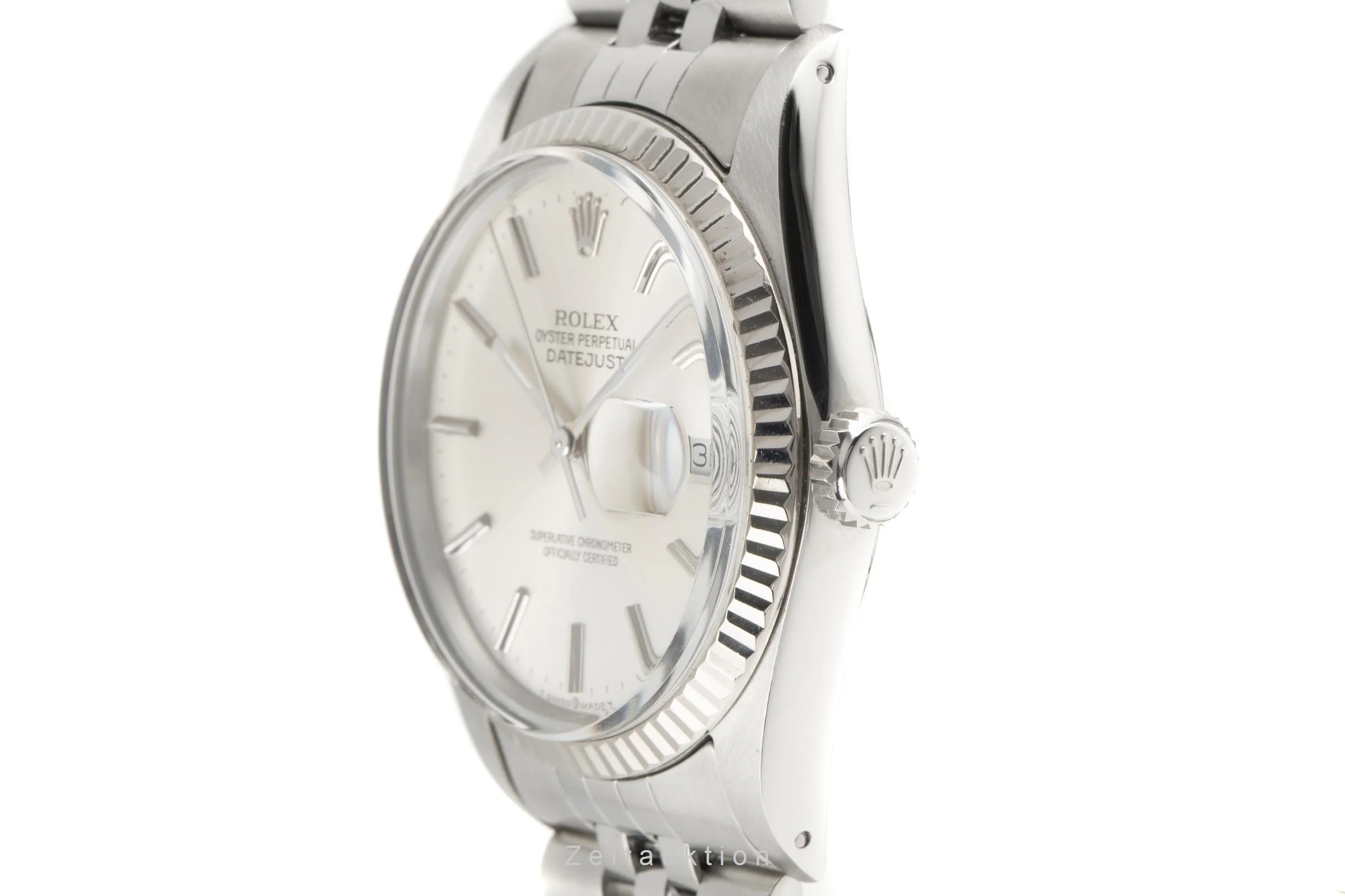 Rolex Datejust steel / white gold automatic men's watch 16014  [2206716] - Image 6