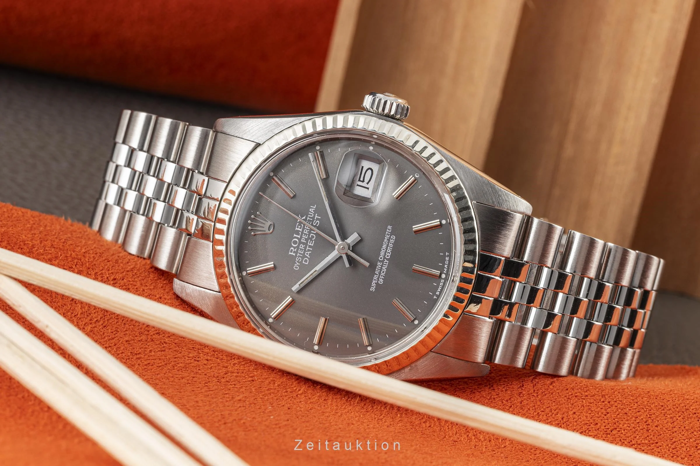 Rolex Datejust steel / white gold automatic men's watch 16014 LP: 7500EUR  [2301192] - Image 2